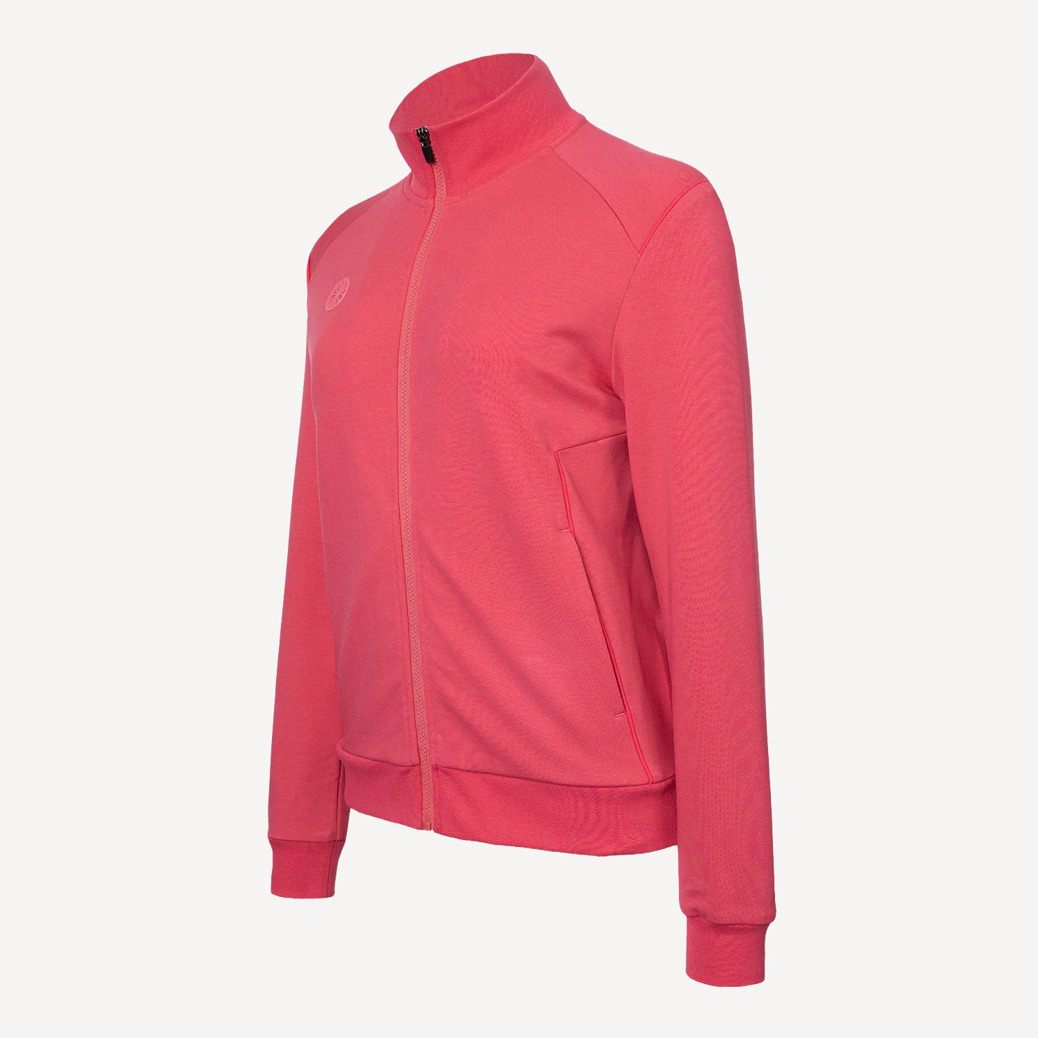 The Indian Maharadja Women's Cotton Tennis Track Jacket - Berry Rose (6)