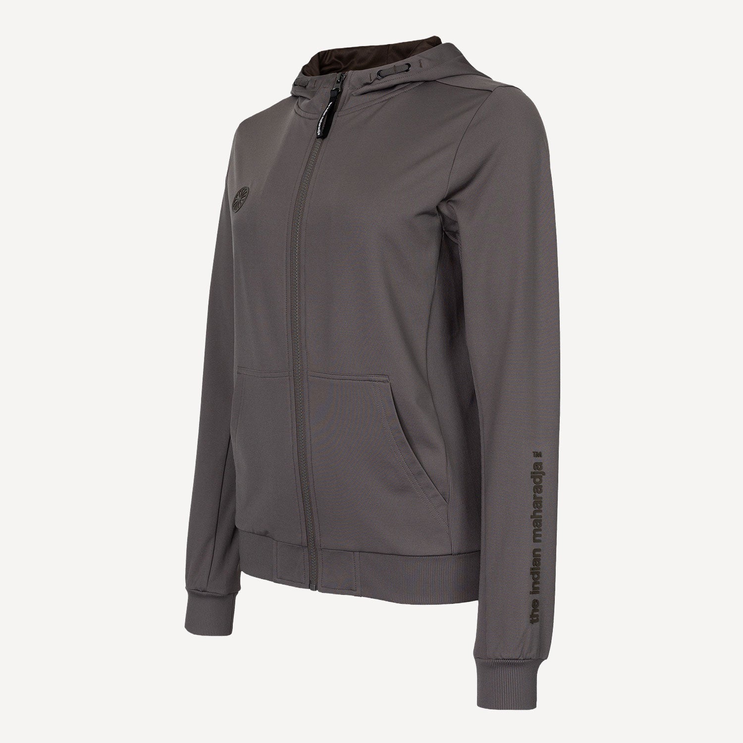 The Indian Maharadja Women's Hooded Tennis Jacket - Walnut (6)