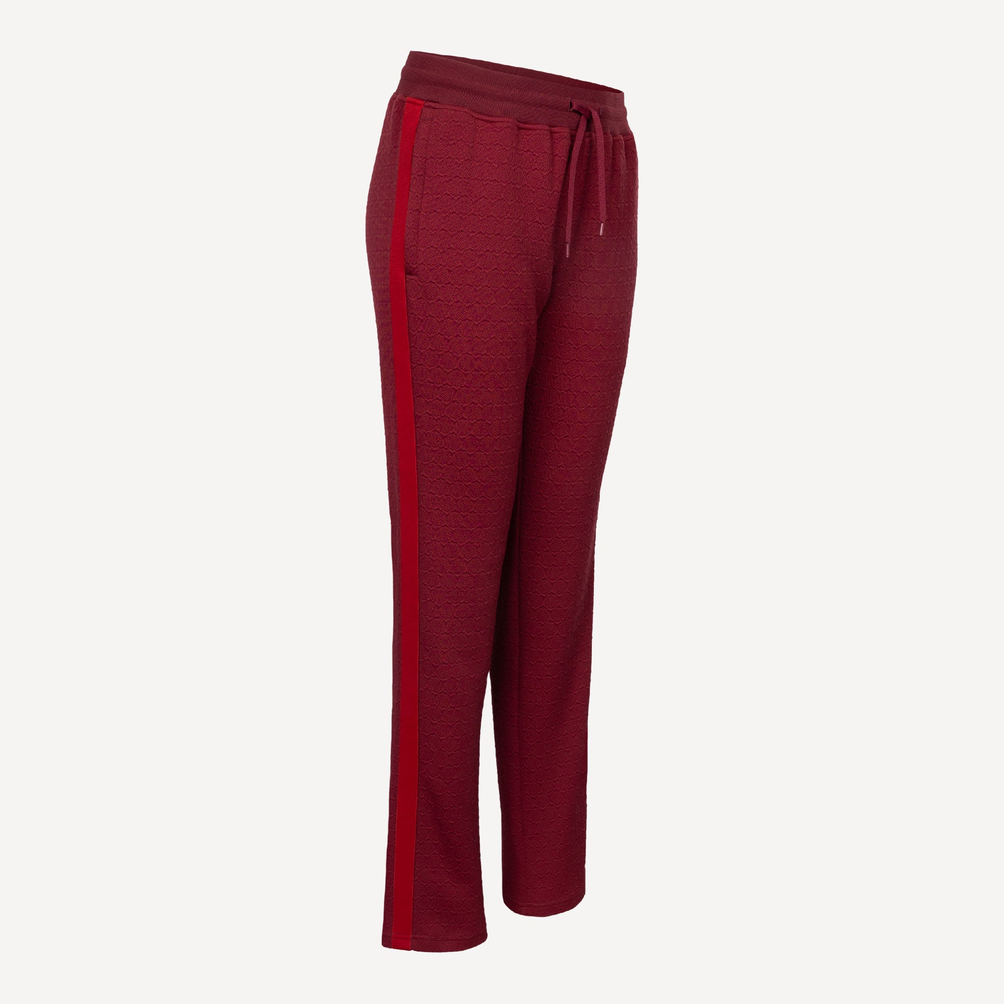 The Indian Maharadja Women's Jacquard Tennis Pants - Red (2)
