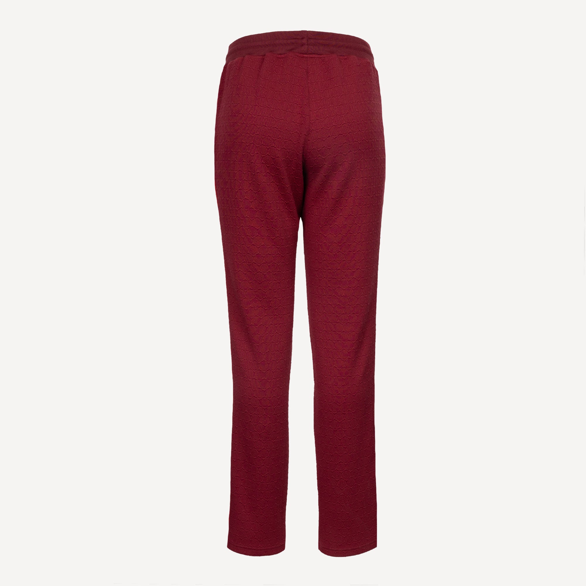 The Indian Maharadja Women's Jacquard Tennis Pants - Red (3)