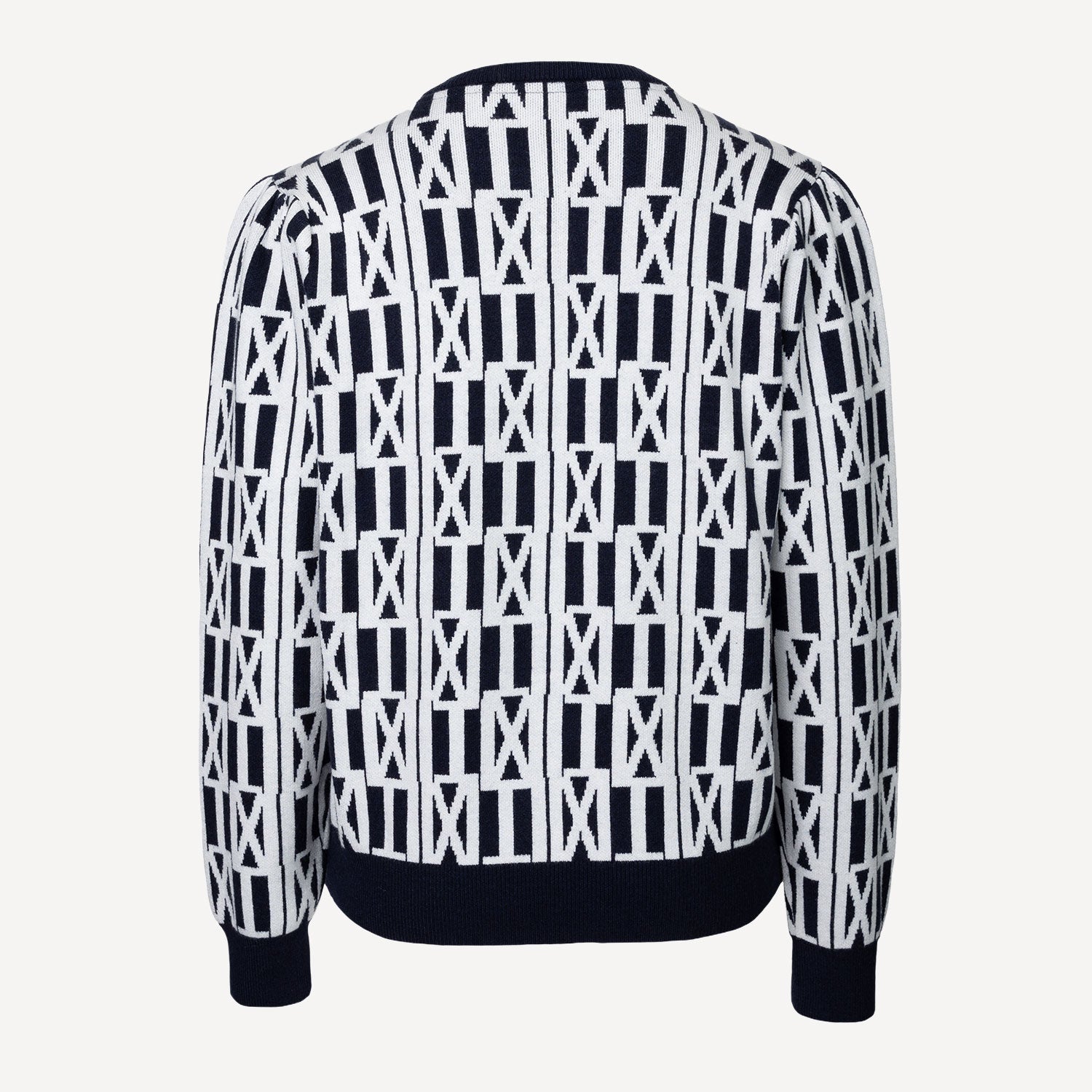 The Indian Maharadja Women's Knitted Tennis Sweater - Night Blue (5)