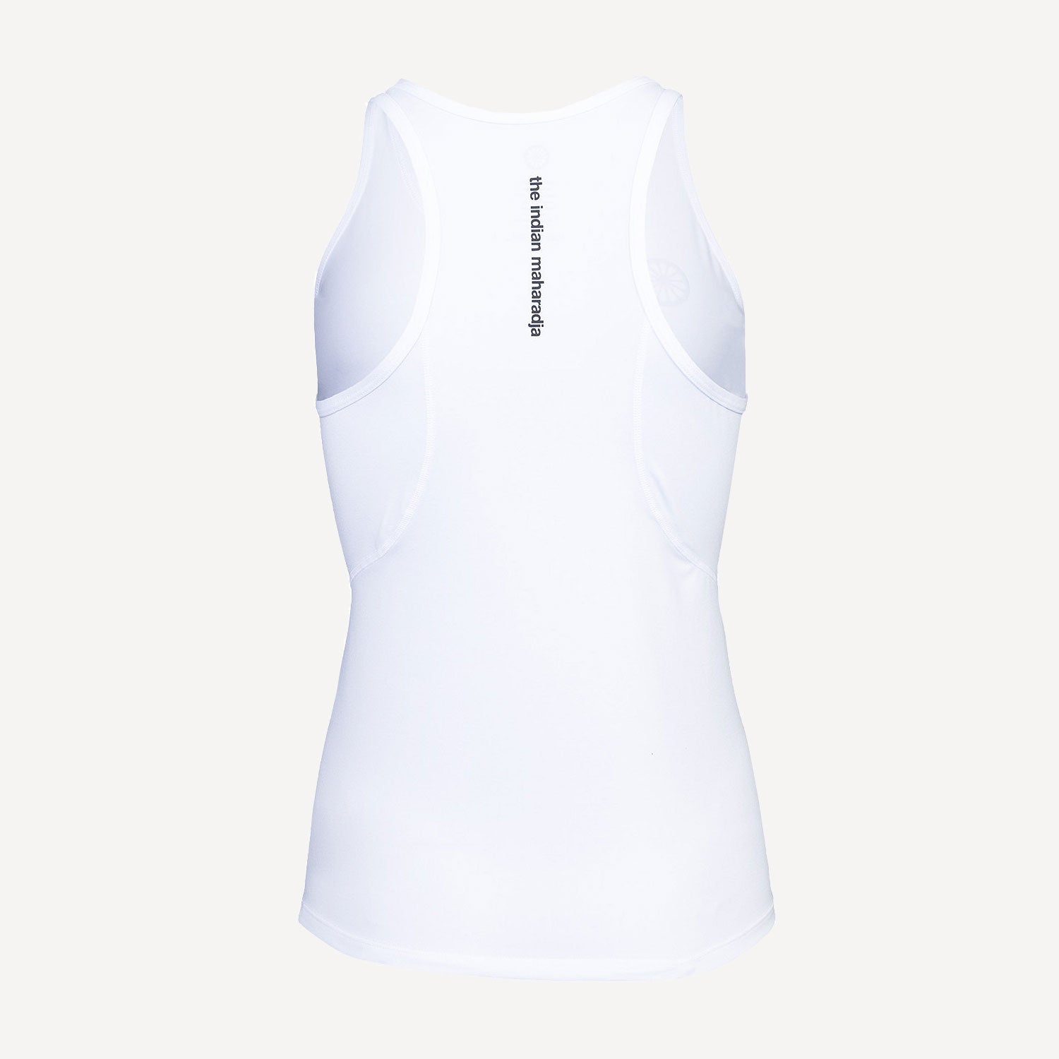 The Indian Maharadja Women's Performance Tennis Tank - White (3)