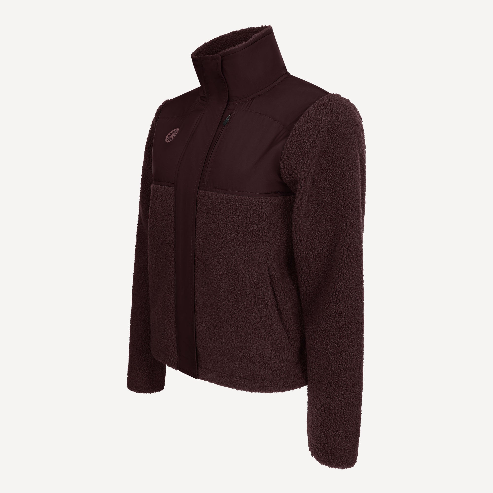 The Indian Maharadja Women's Sherpa Fleece Tennis Jacket - Red (4)