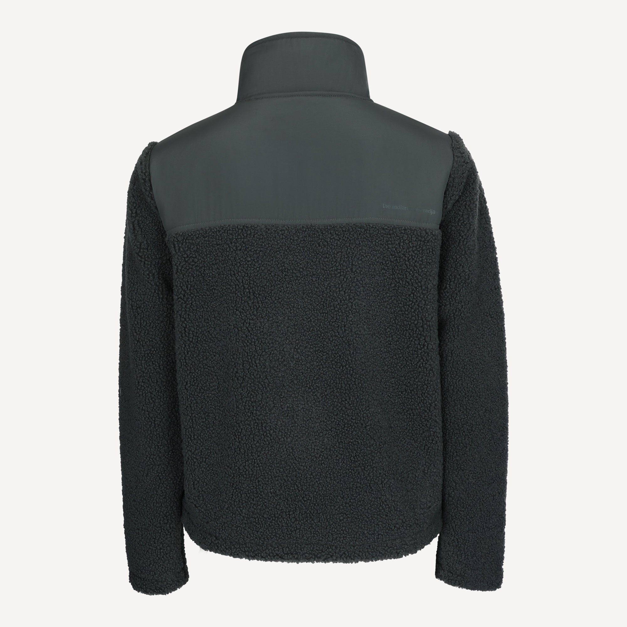 The Indian Maharadja Women's Sherpa Fleece Tennis Jacket - Grey (3)