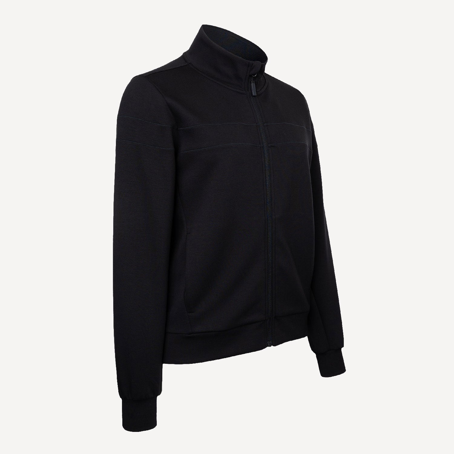 The Indian Maharadja Women's Soft Supreme Tennis Jacket - Black (4)