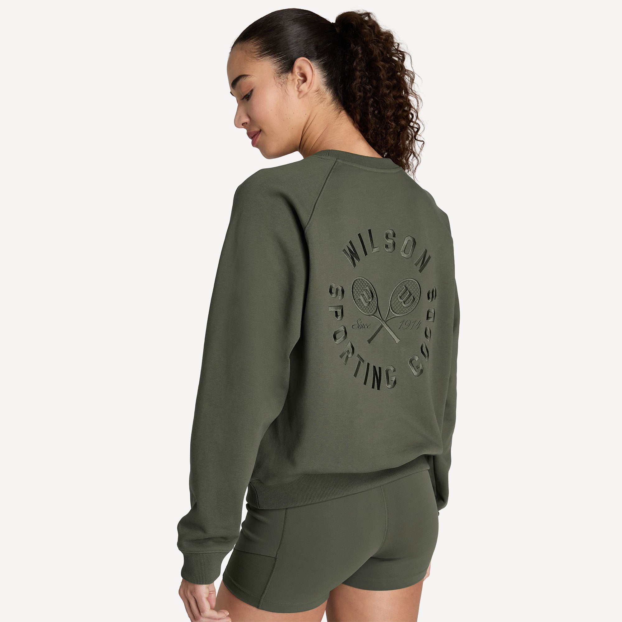 Wilson Classic Women's Tennis Sweater - Green (4)