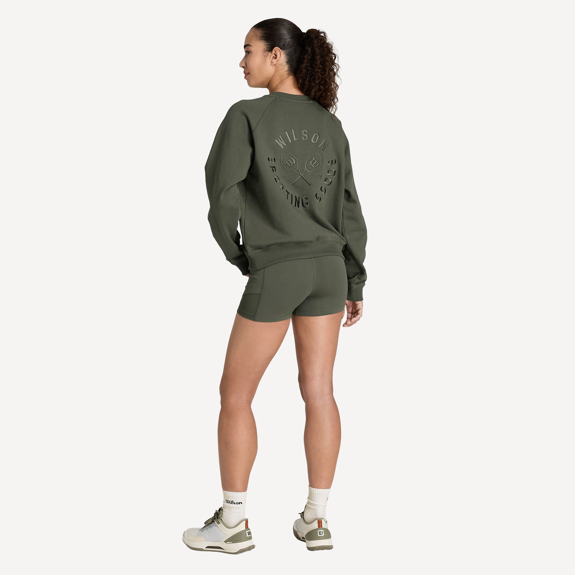 Wilson Classic Women's Tennis Sweater - Green (6)