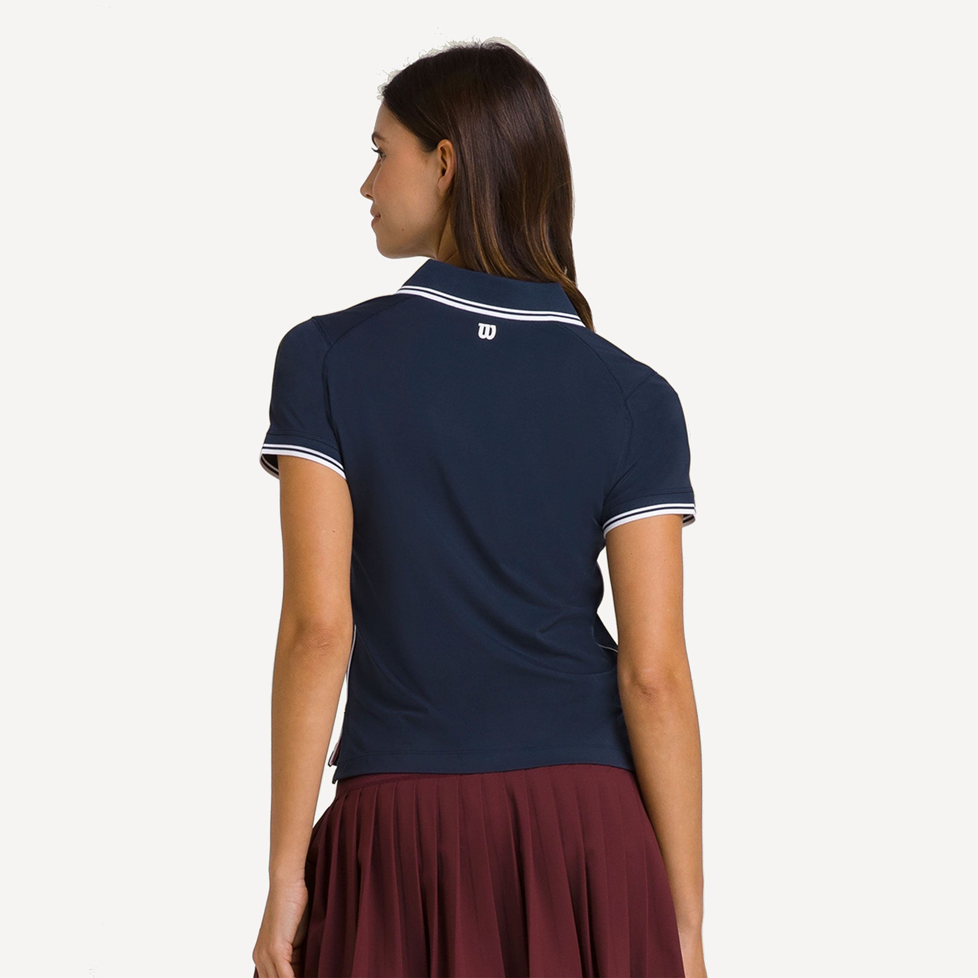 Wilson Club Women's Tennis Polo - Dark Blue (2)