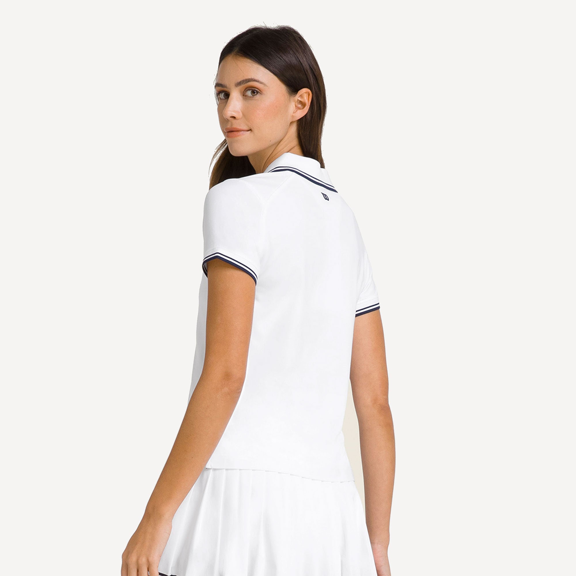 Wilson Club Women's Tennis Polo - White (2)