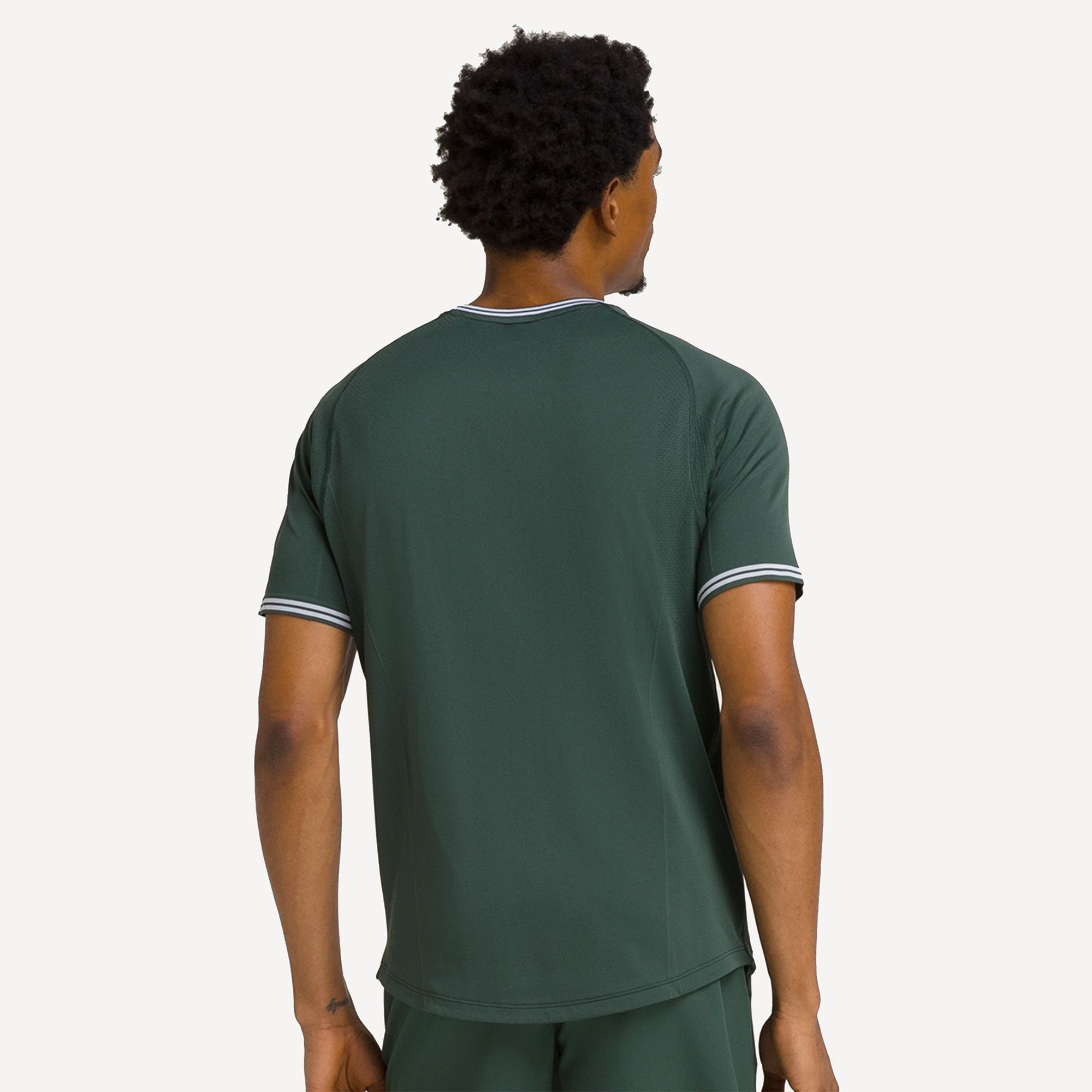 Wilson Court Performance Men's Tennis Shirt - Green (2)