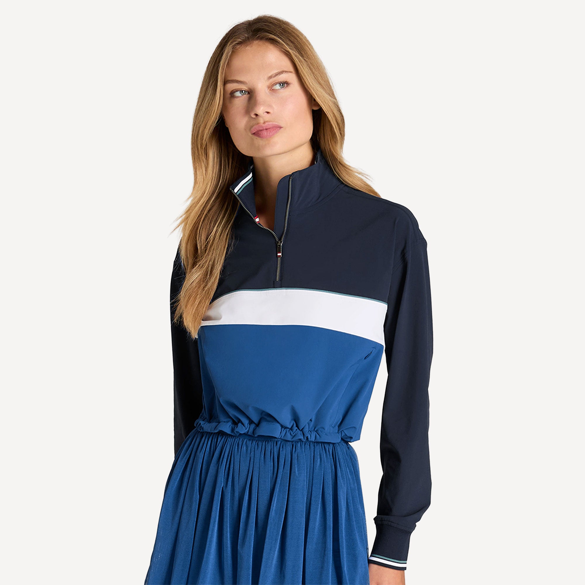 Wilson Davenport Women's Tennis Popover - Blue (1)