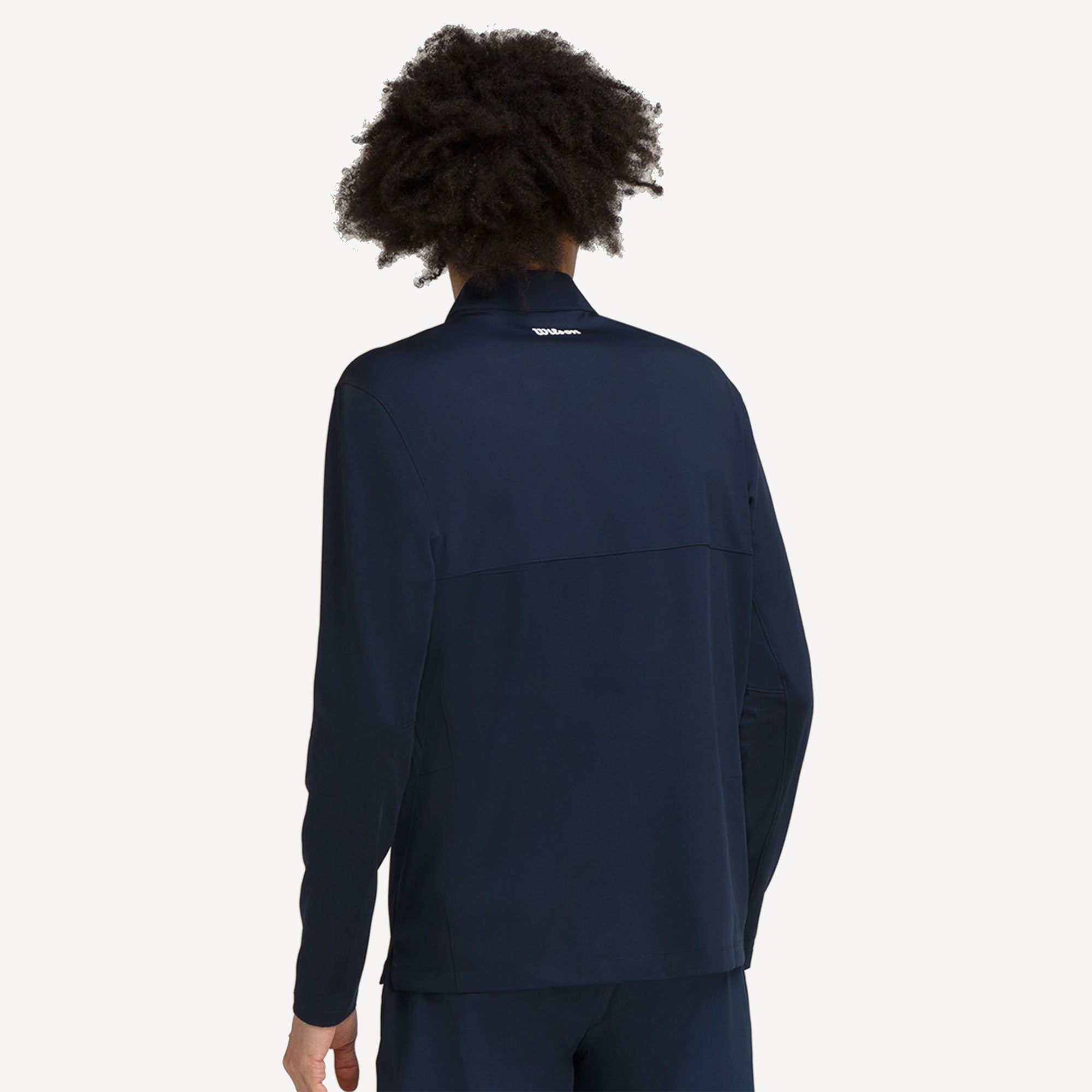 Wilson Elevate Performance Men's Half-Zip Tennis Midlayer - Dark Blue (2)