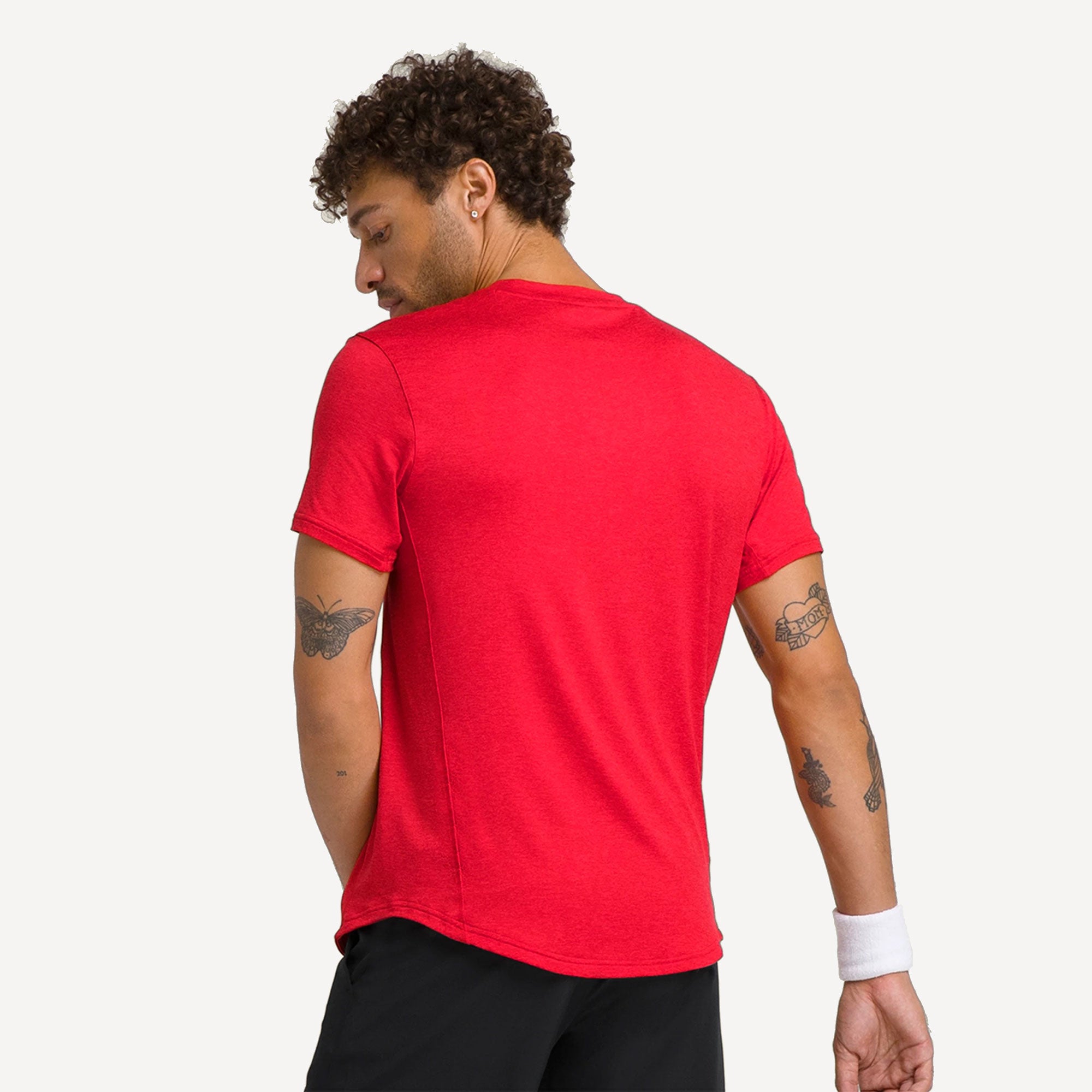 Wilson Everyday Performance Men's Tennis Shirt - Red (2)