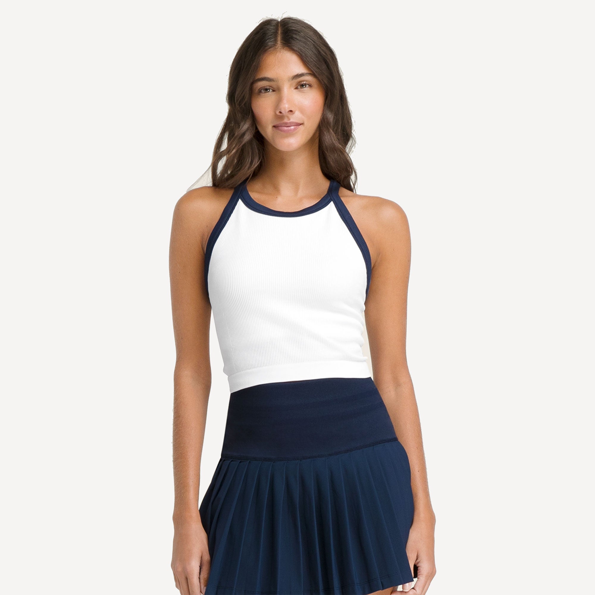 Wilson On The Daily Women's Racerback Tennis Brami - White (1)