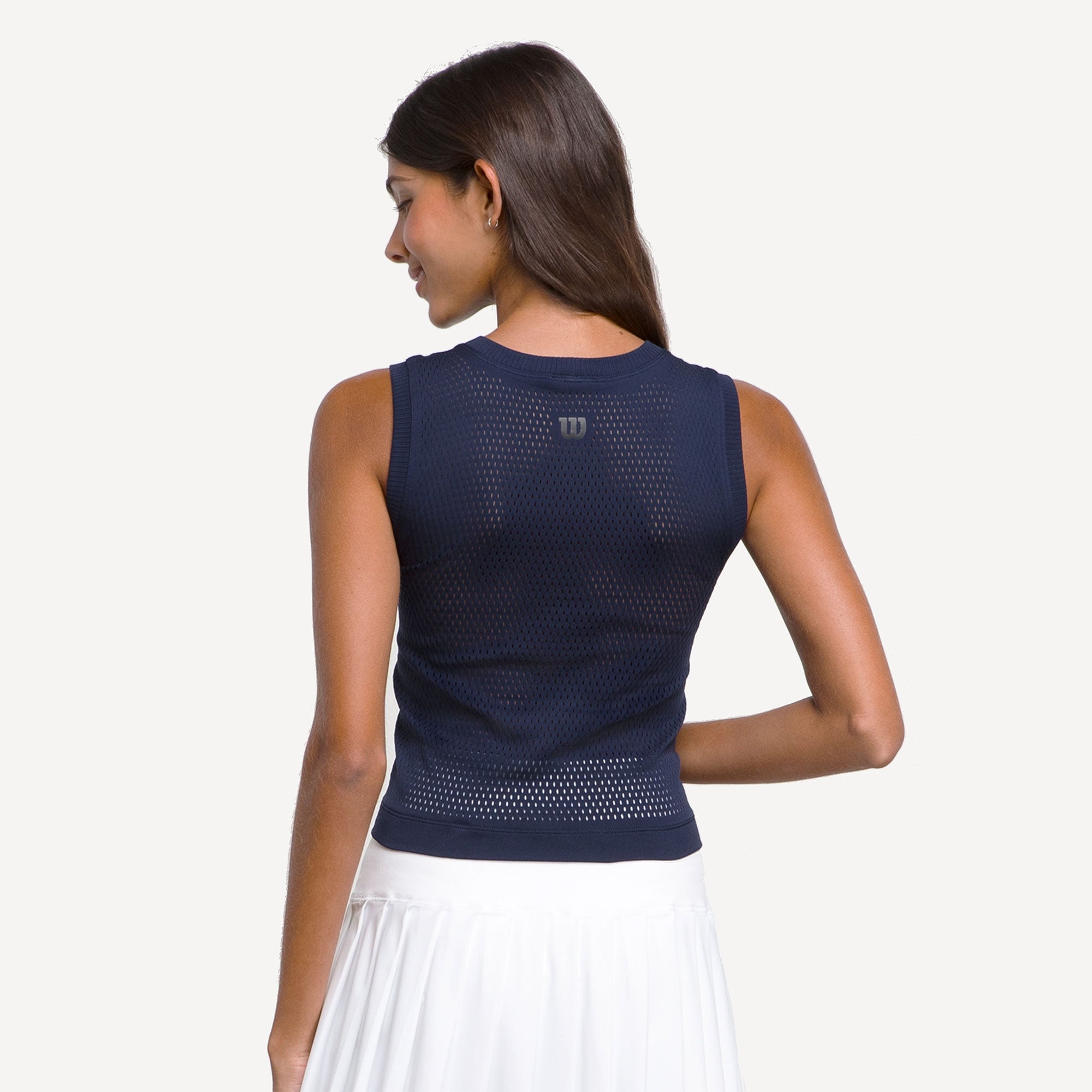 Wilson Pro Women's Seamless Tennis Tank - Dark Blue (2)