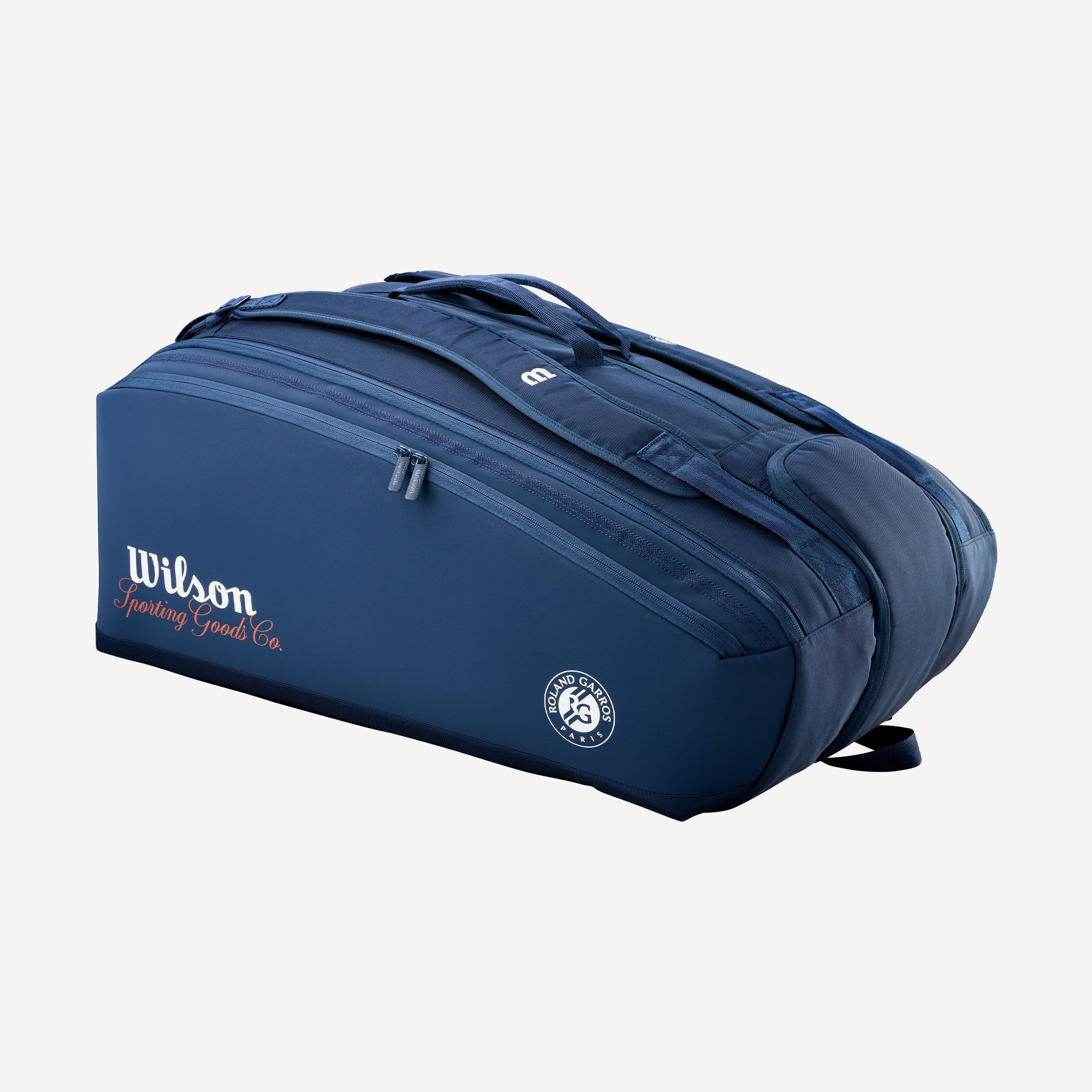 バッグ navy co Wilson Roland-Garros 2026 Session de Soirée 15 Racket Tennis Bag