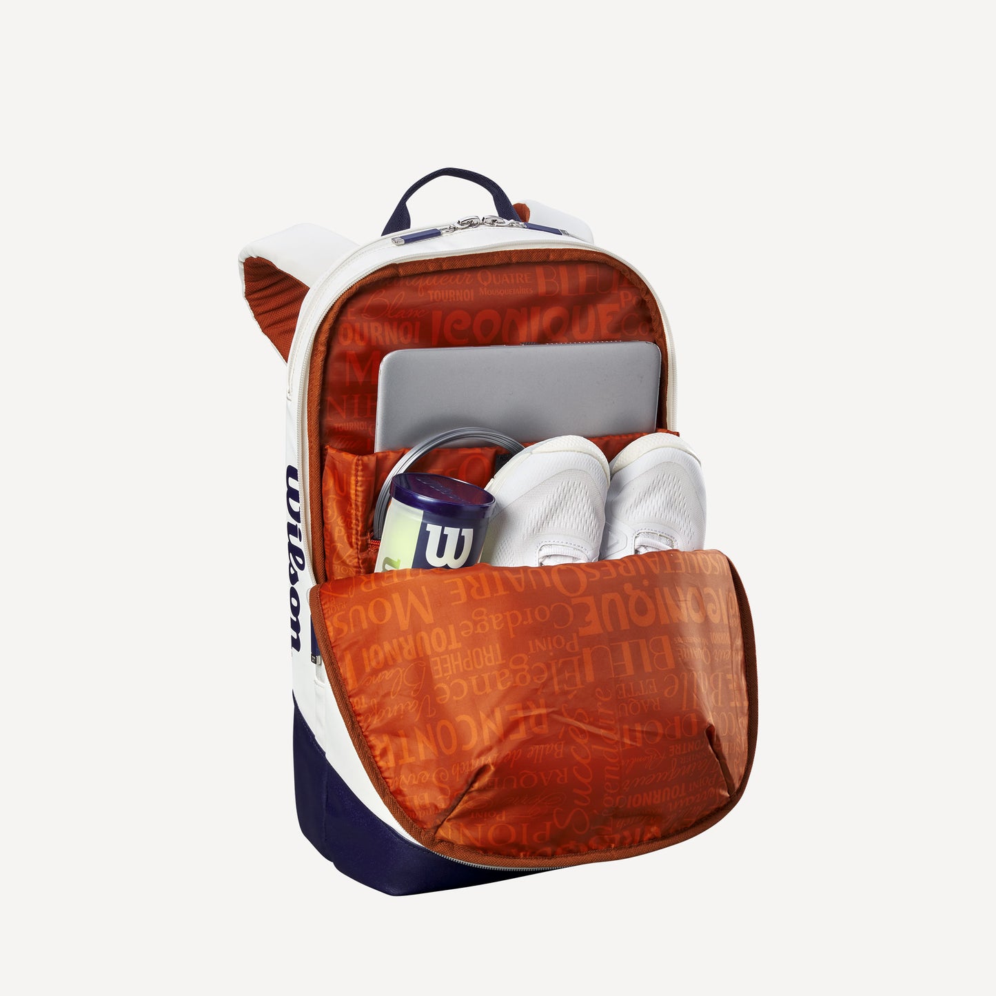 Wilson Roland-Garros Super Tour Tennis Backpack White (5)
