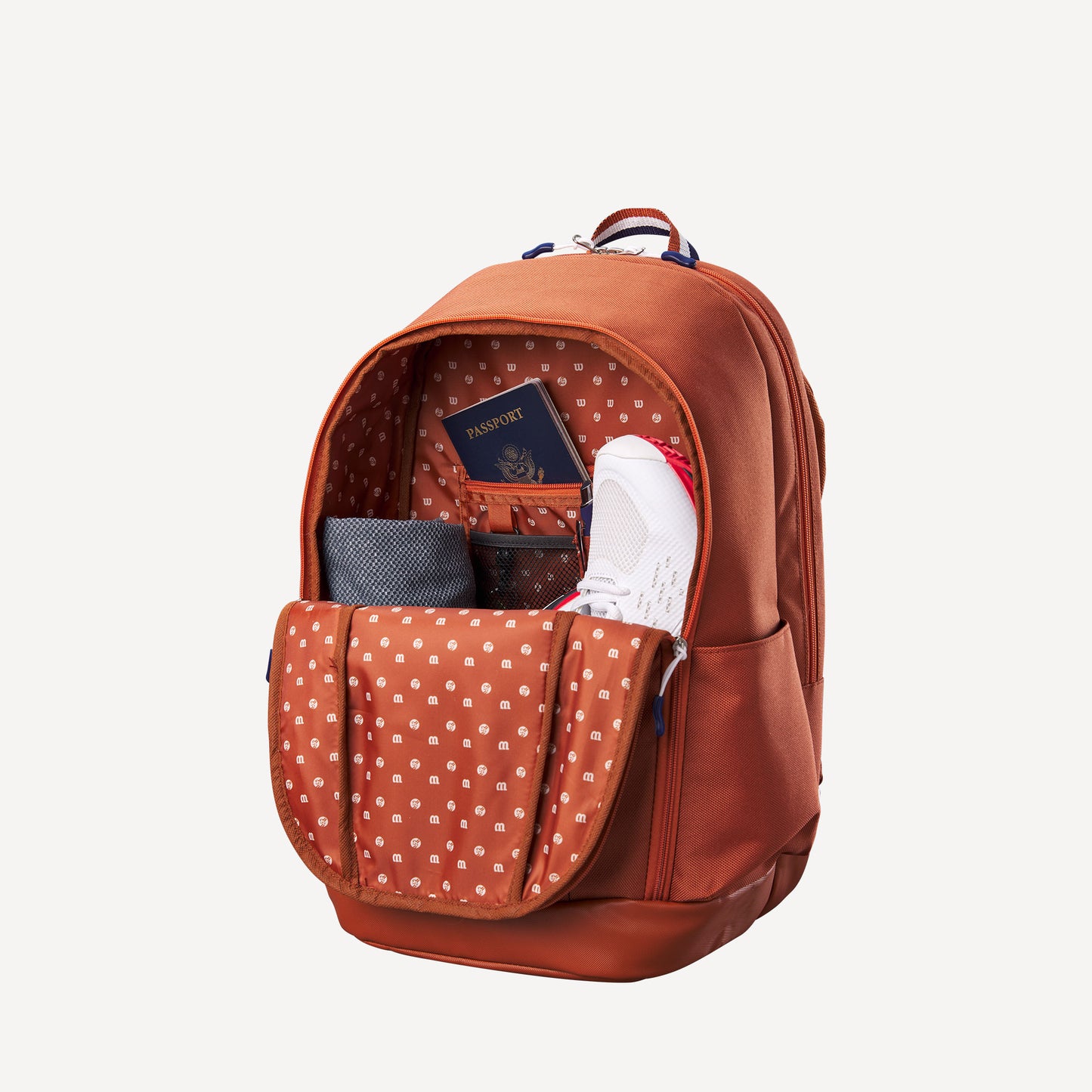 Wilson Roland-Garros Team Tennis Backpack Brown (5)