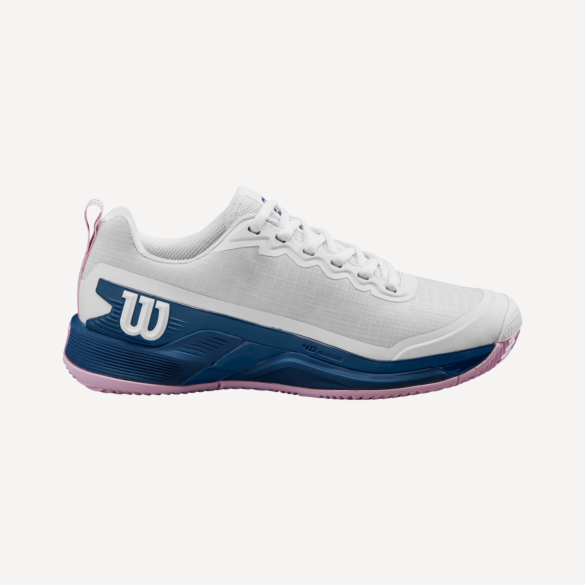 Wilson Rush Pro 4.5 Women's Clay Court Tennis Shoes - White (1)