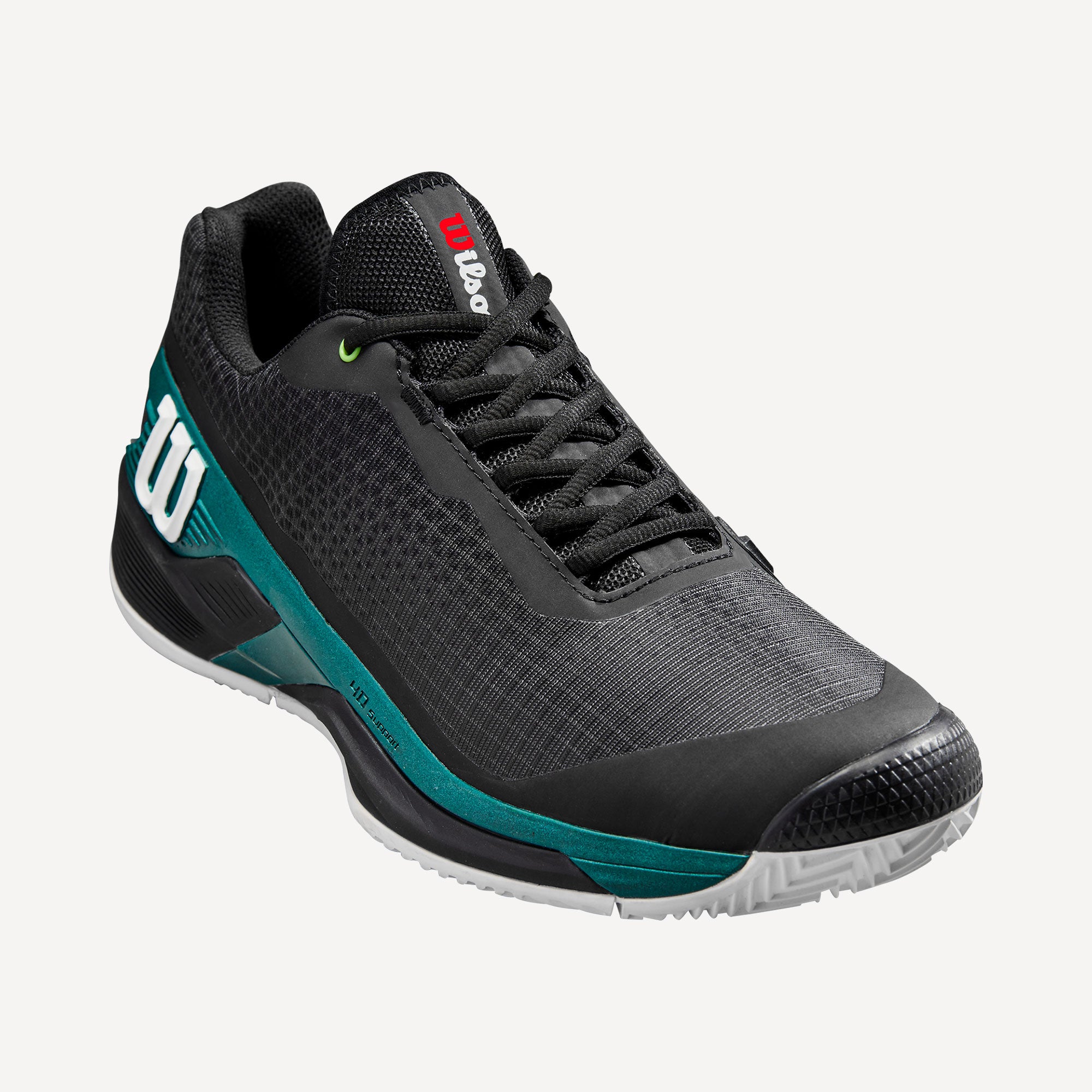 Wilson Rush Pro 4.0 Blade Men's Clay Court Tennis Shoes - Black (4)
