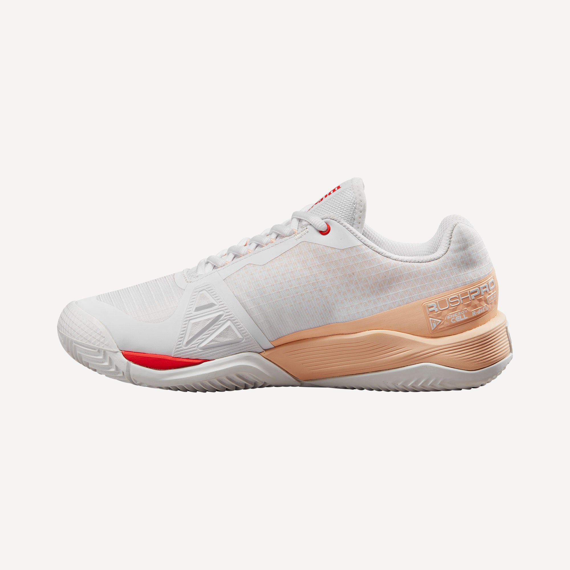 Wilson Rush Pro 4.0 Women's Clay Court Tennis Shoes - White (3)