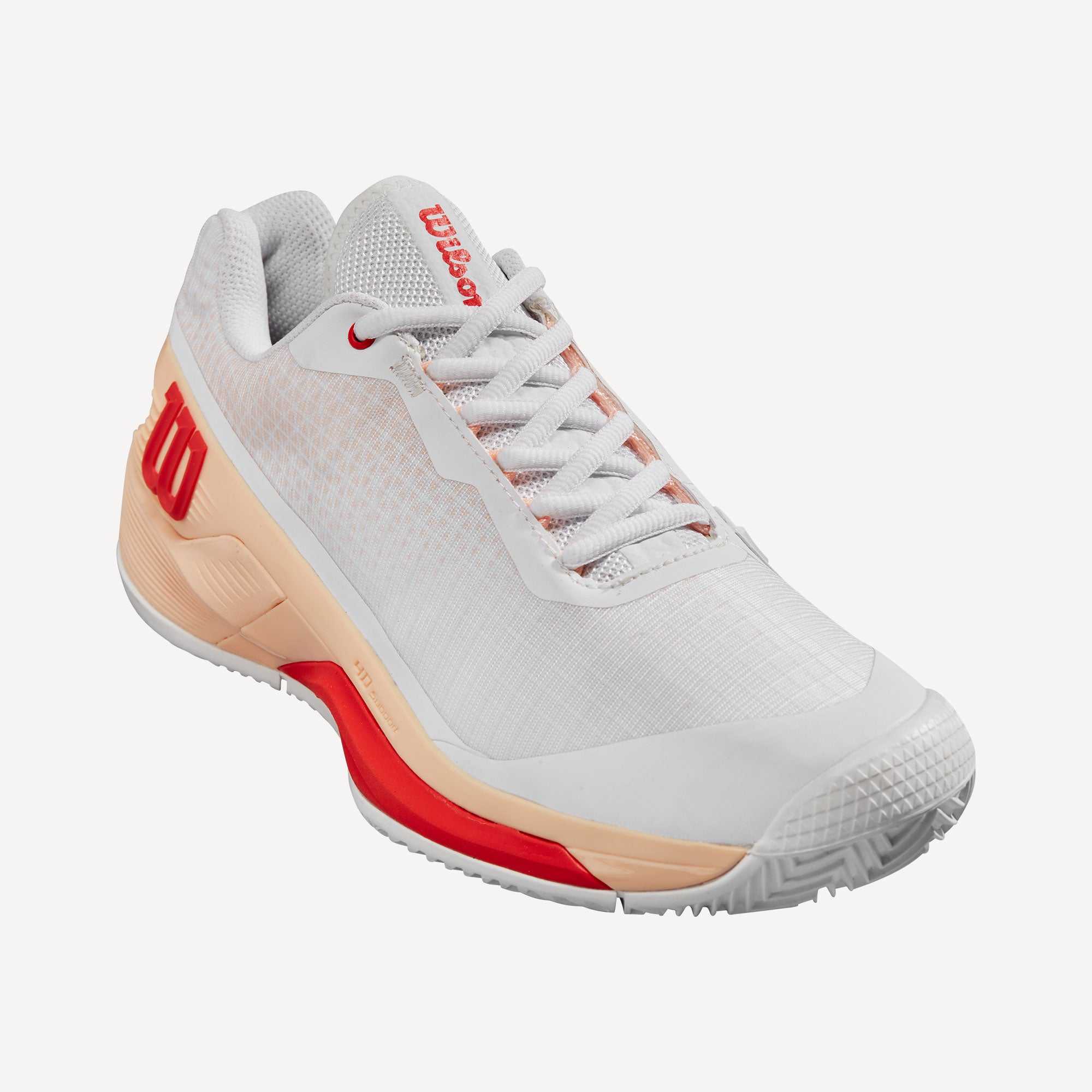 Wilson Rush Pro 4.0 Women's Clay Court Tennis Shoes - White (4)