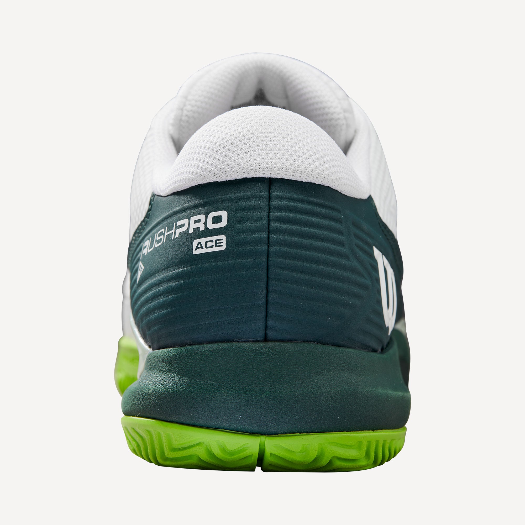 Wilson Rush Pro Ace Men's Clay Court Tennis Shoes - White (5)