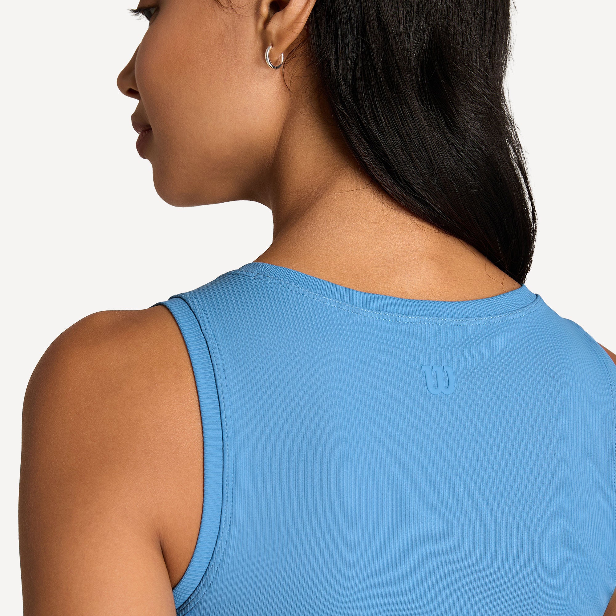 Wilson Sydney Women's Rib Tennis Tank - Blue (4)