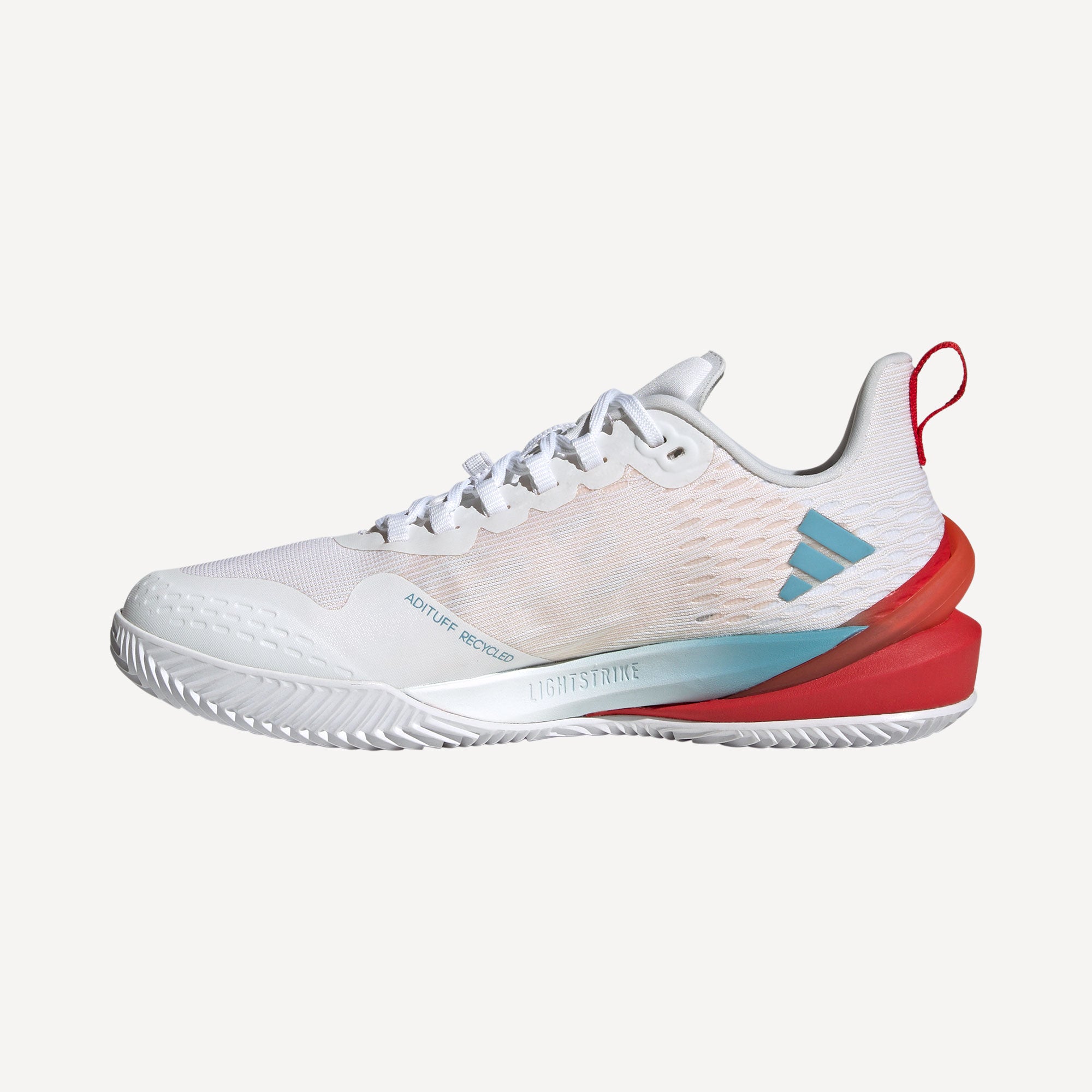 adidas adizero Cybersonic Women's Clay Court Tennis Shoes White (3)