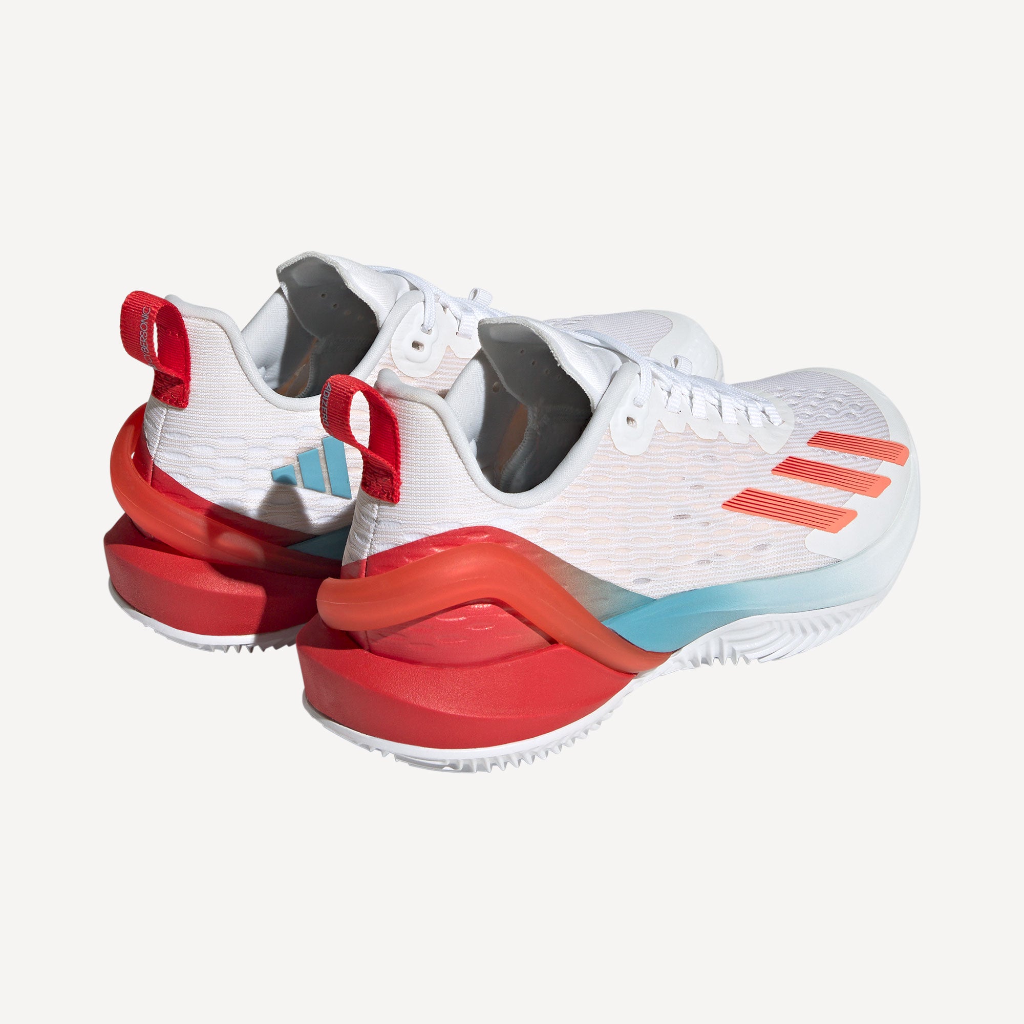 adidas adizero Cybersonic Women's Clay Court Tennis Shoes White (6)