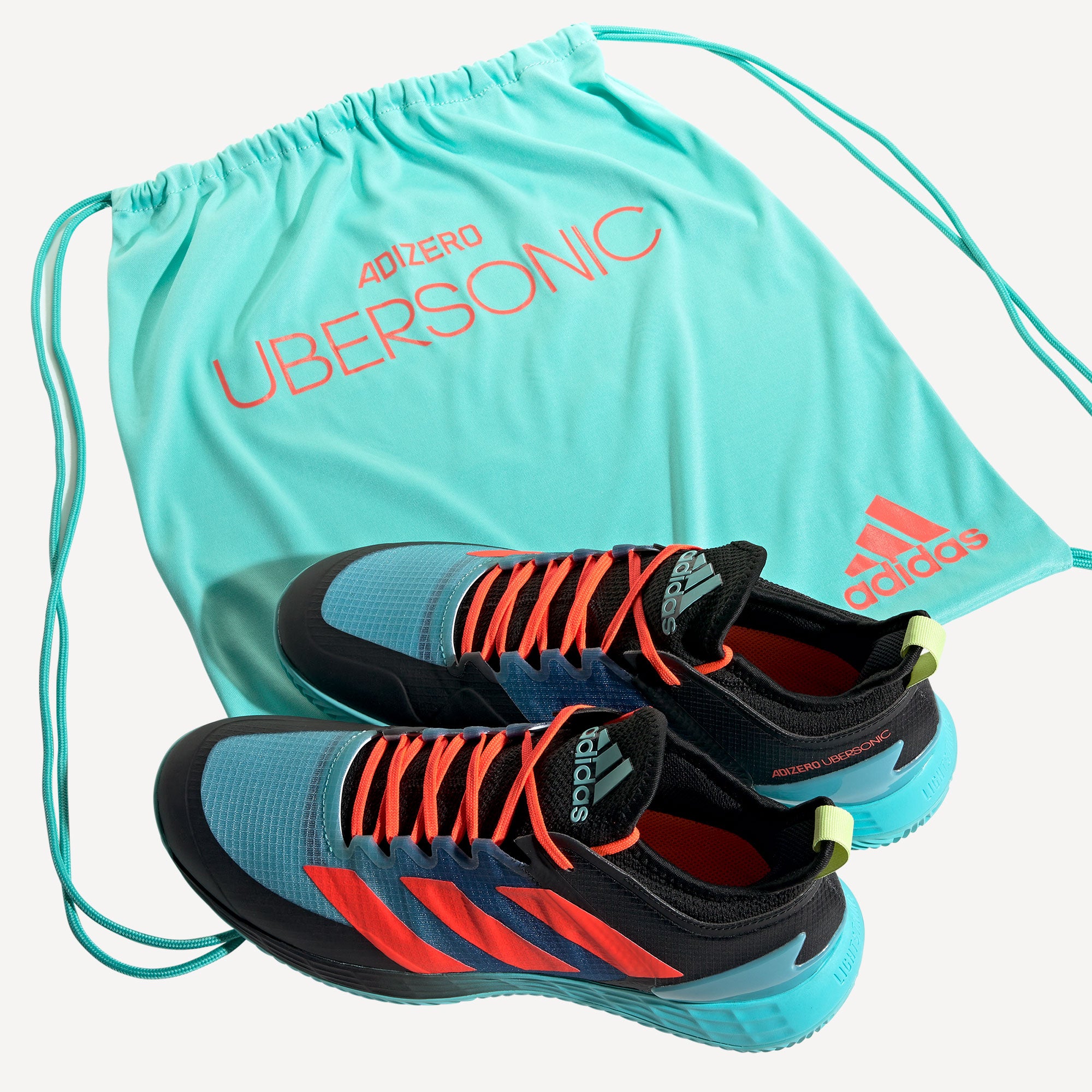 adidas adizero Ubersonic 4 Men's Clay Court Tennis Shoes Blue (9)