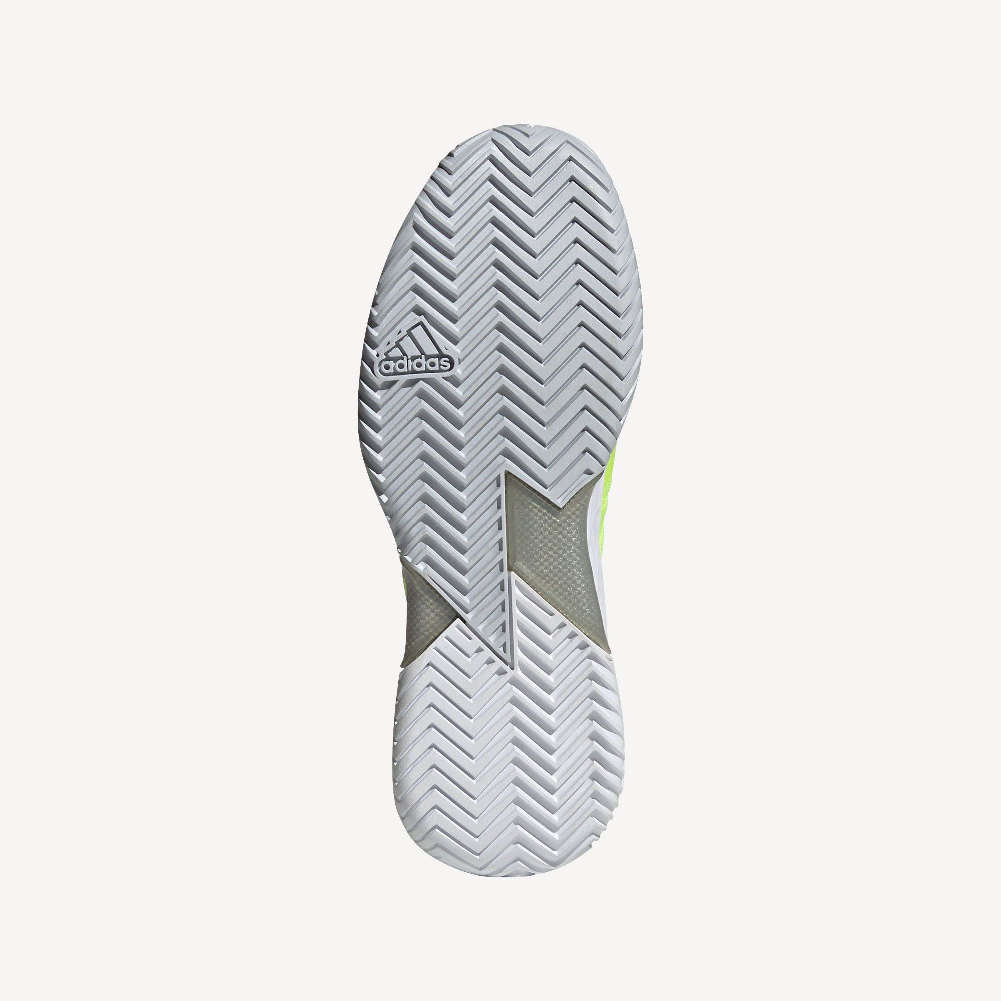 adidas AdiZero Ubersonic 4 Women's Hard Court Tennis Shoes Yellow (2)