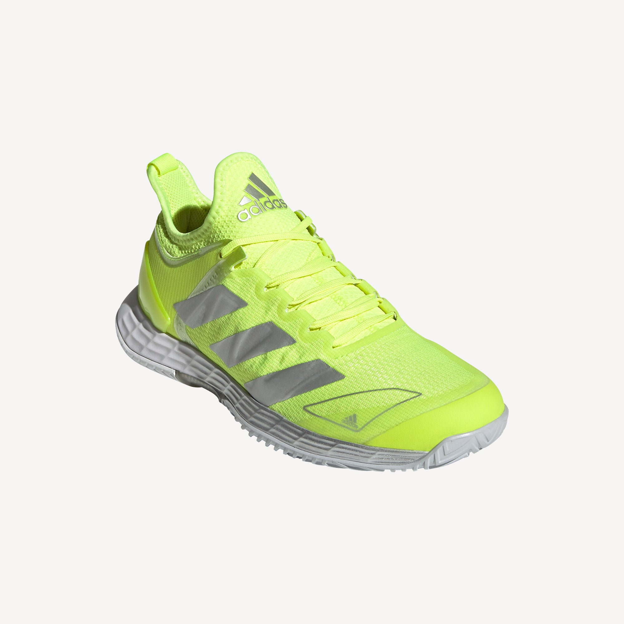 adidas AdiZero Ubersonic 4 Women's Hard Court Tennis Shoes Yellow (4)