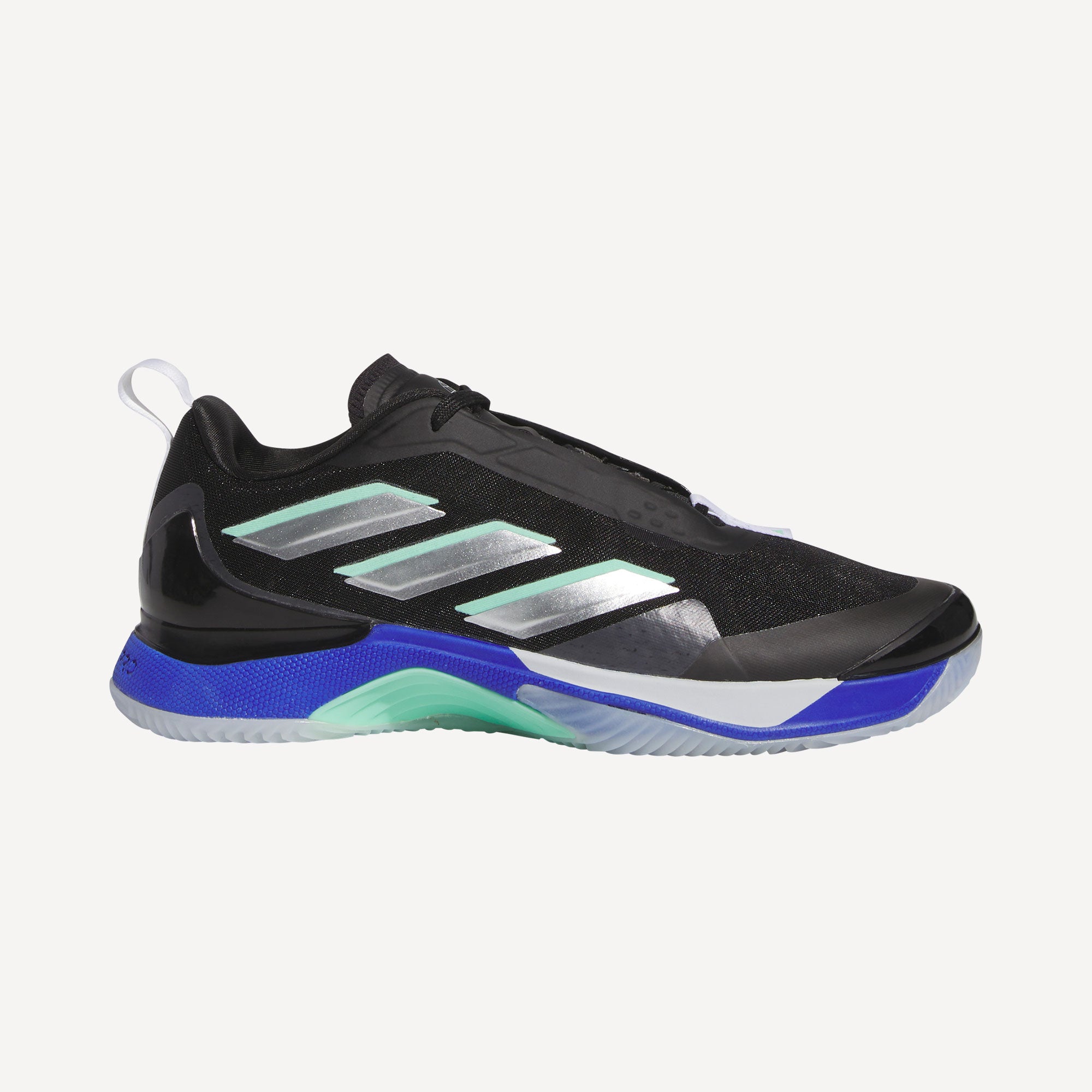 adidas Avacourt Women's Clay Court Tennis Shoes Black (1)