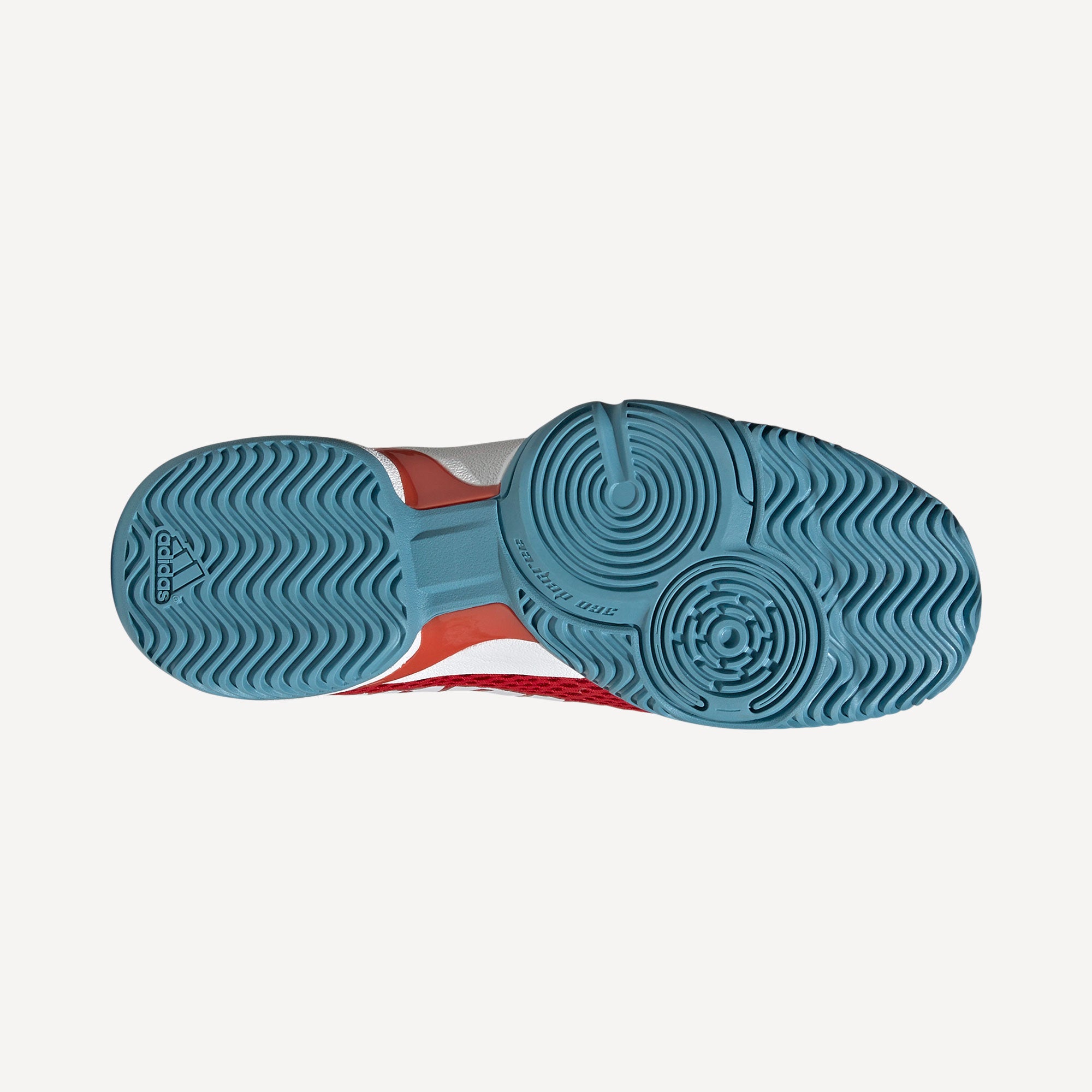 adidas Barricade Kids' Tennis Shoes Red (2)