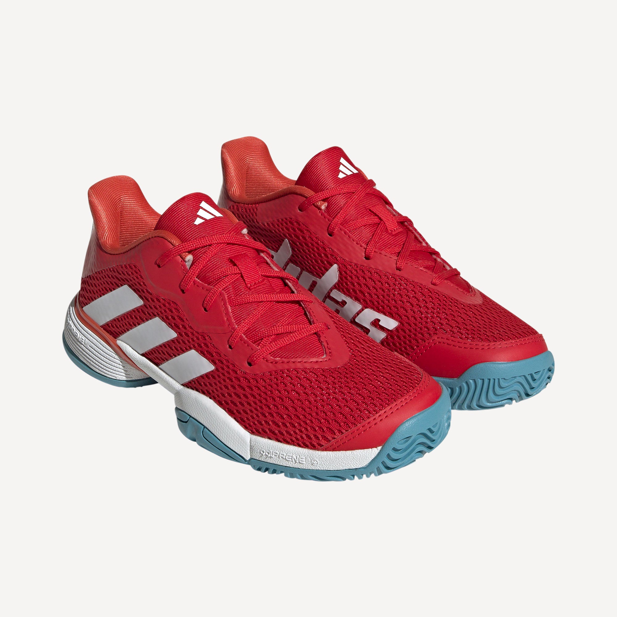 adidas Barricade Kids' Tennis Shoes Red (4)