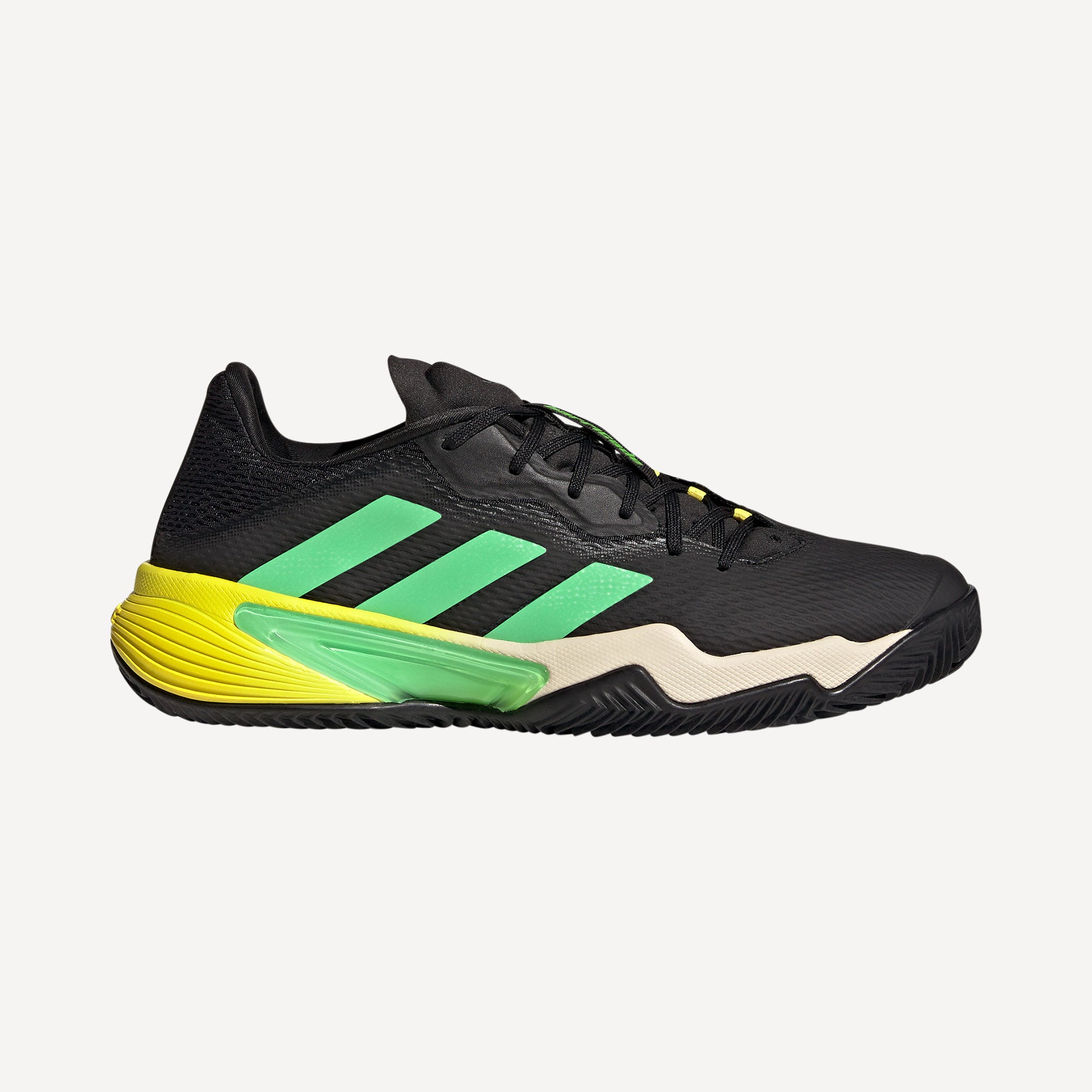 adidas Barricade Men's Clay Court Tennis Shoes Black (1)