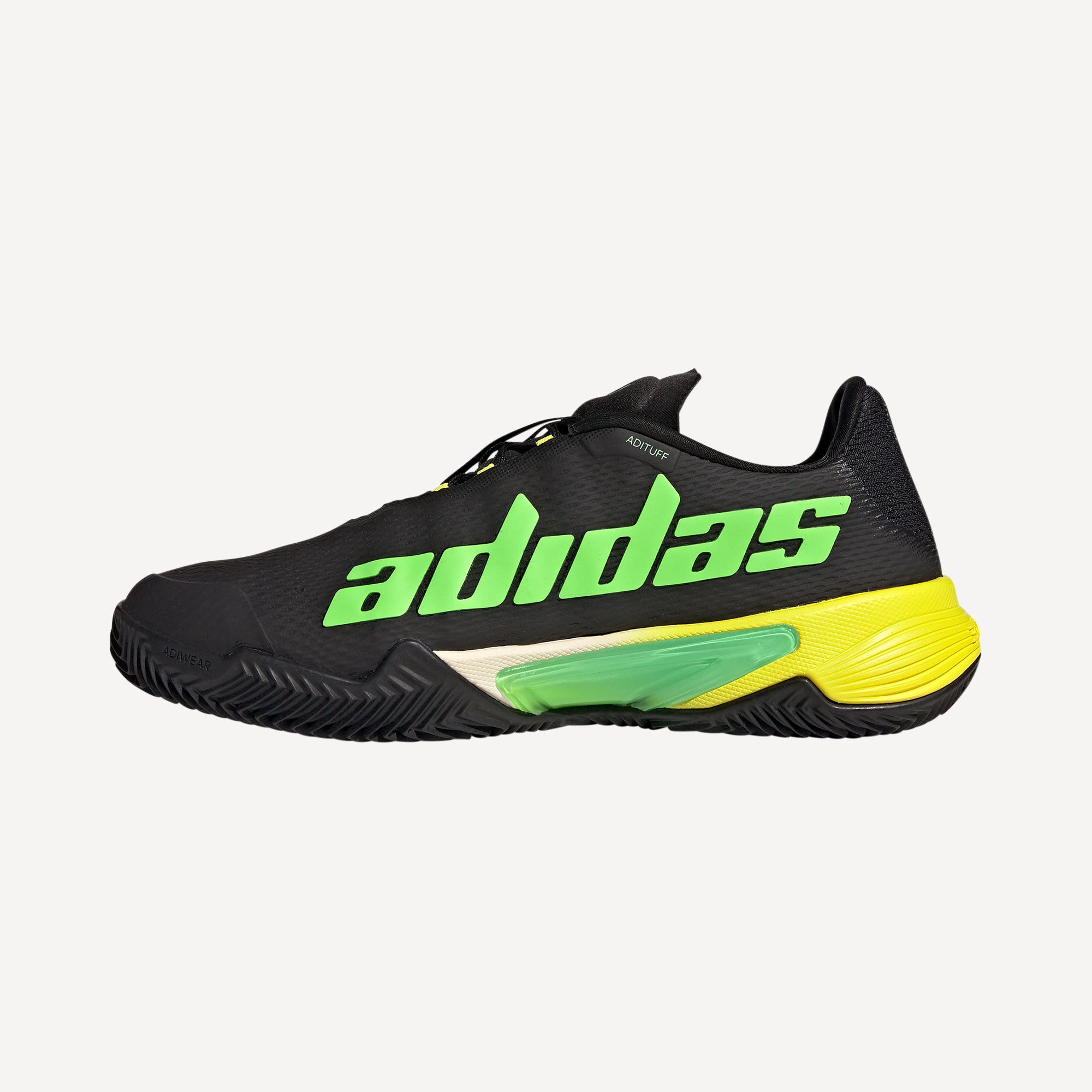 adidas Barricade Men's Clay Court Tennis Shoes Black (3)