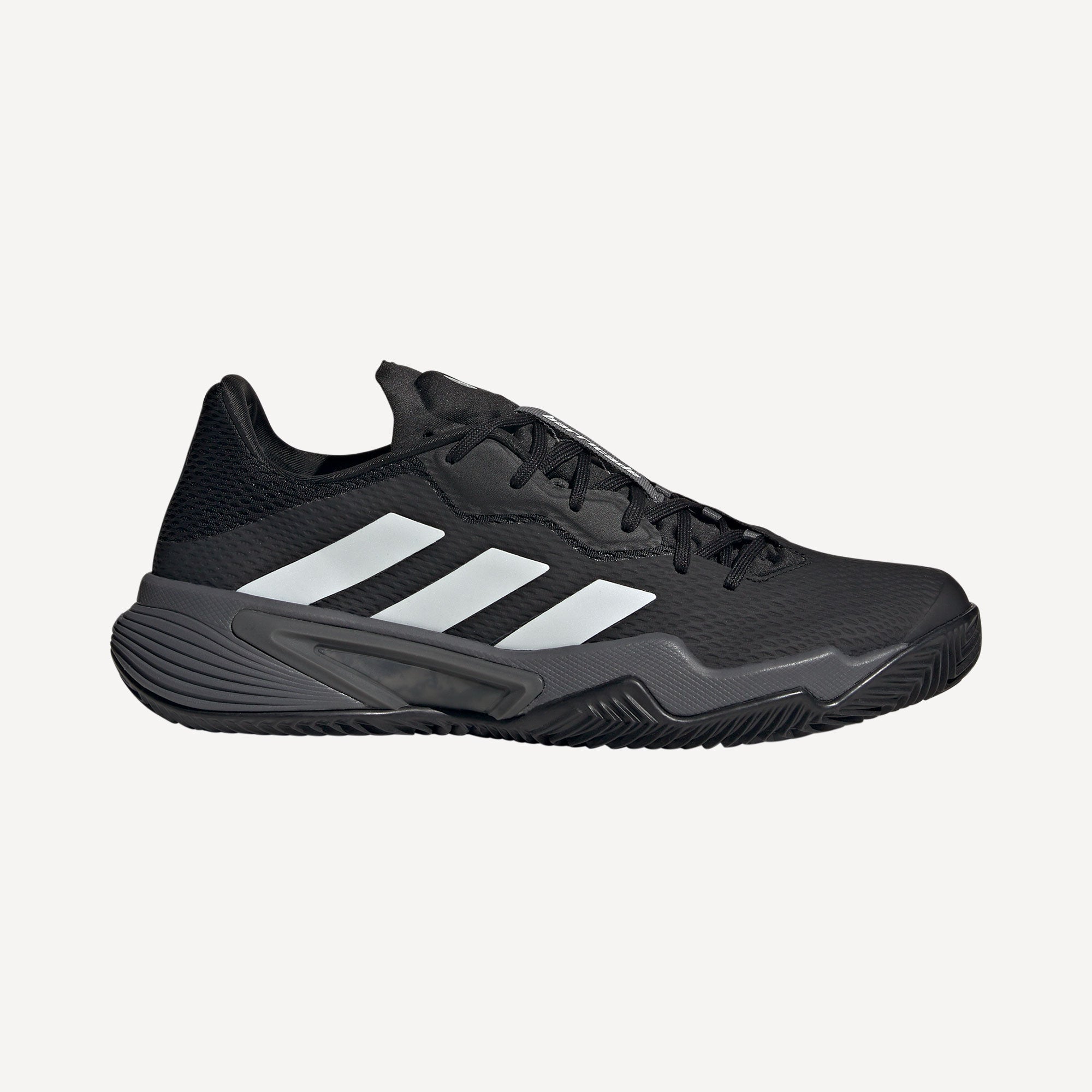 adidas Barricade Men's Clay Court Tennis Shoes Black (1)