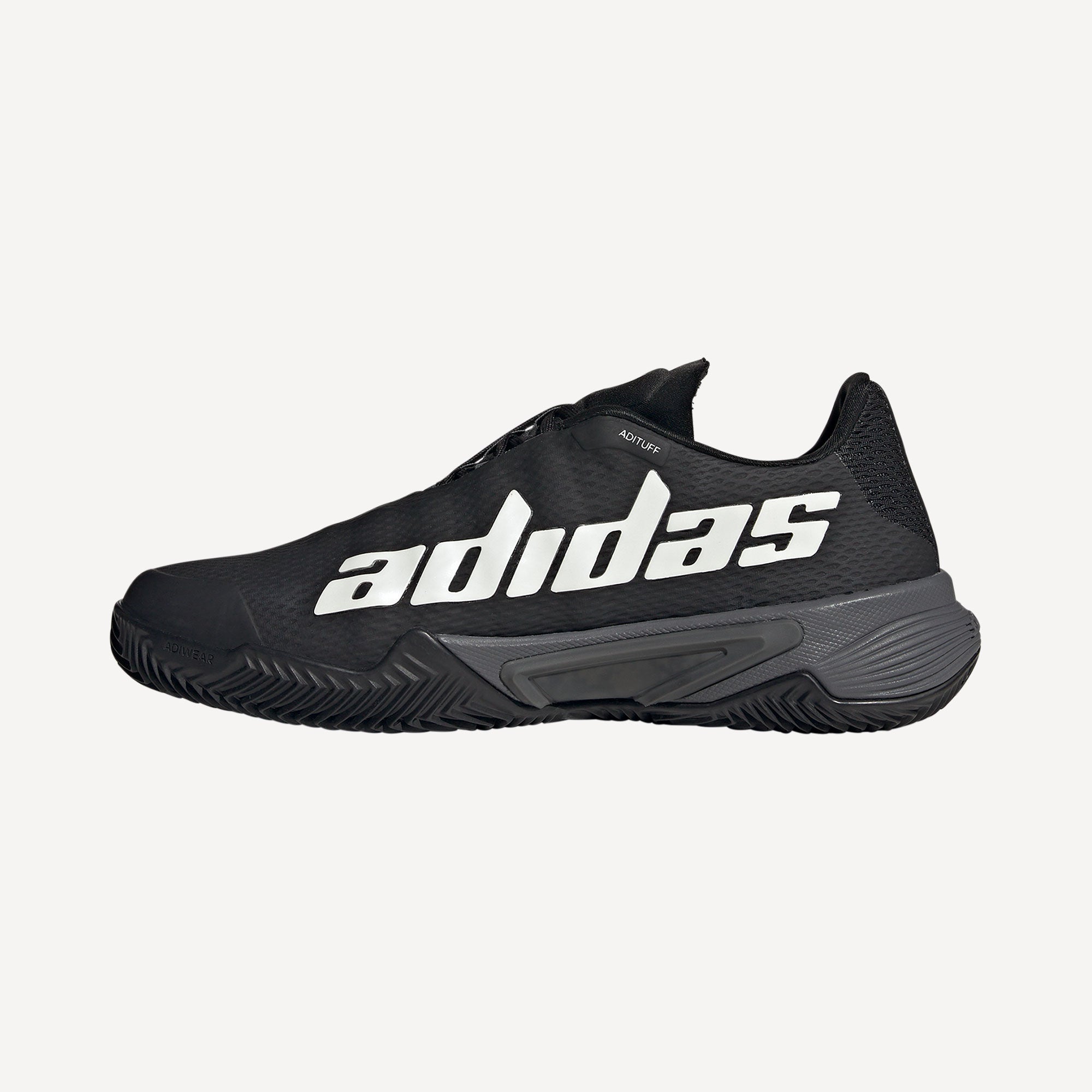 adidas Barricade Men's Clay Court Tennis Shoes Black (3)