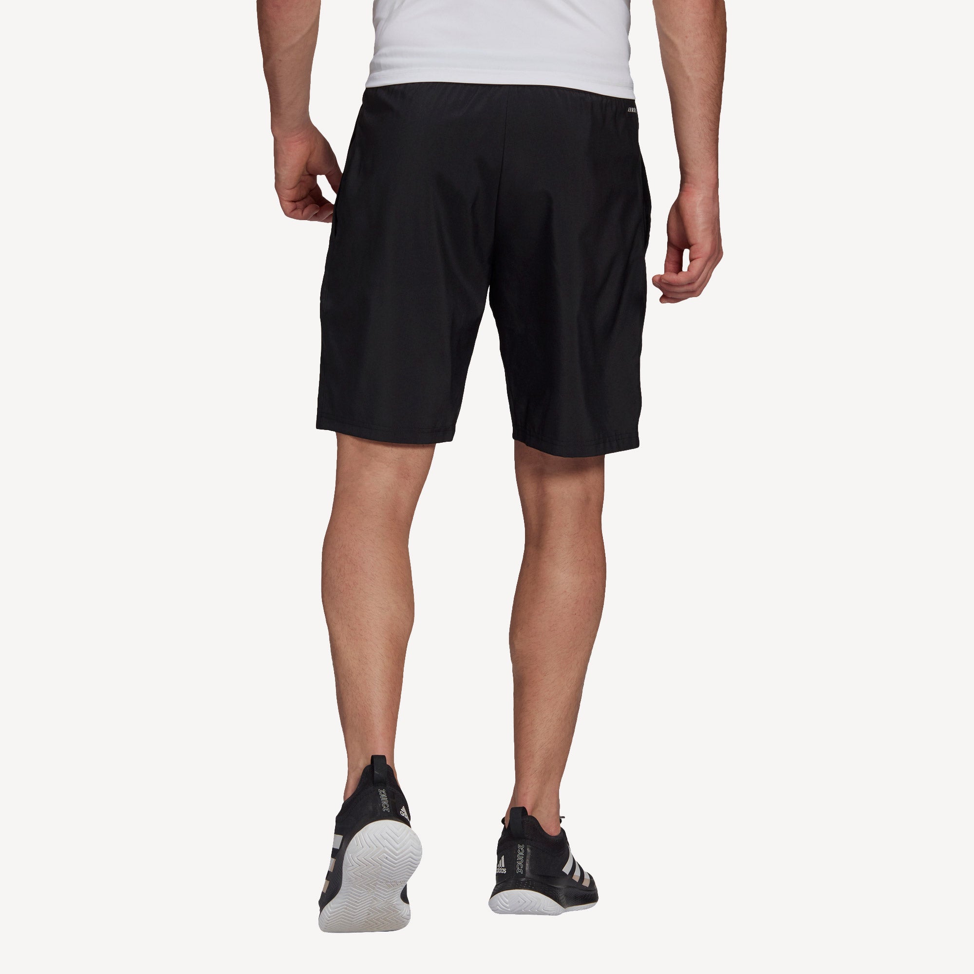 adidas Club Men's 3-Stripe 9-Inch Tennis Shorts Black (2)