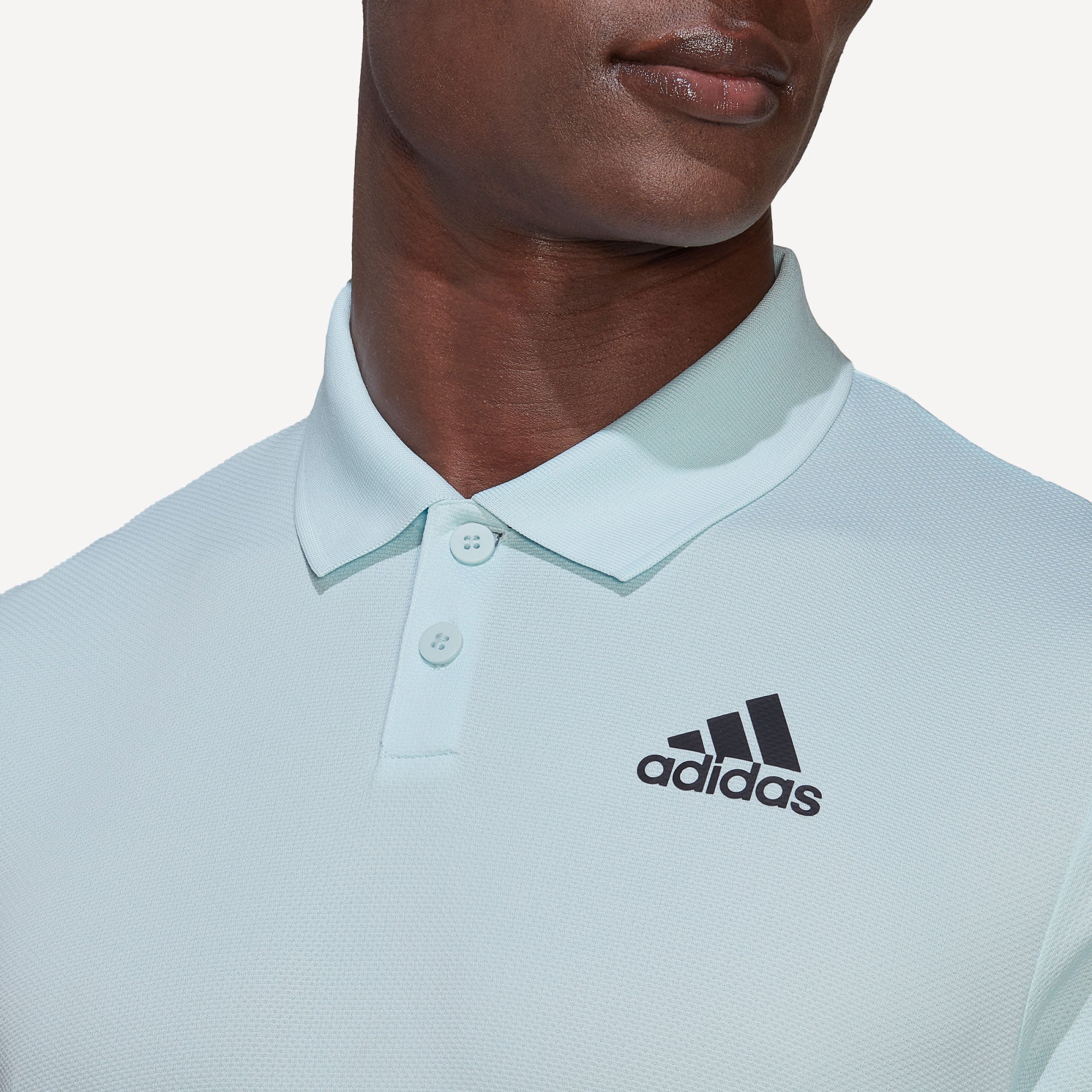 adidas Club Men's Pique Tennis Polo Blue (4)