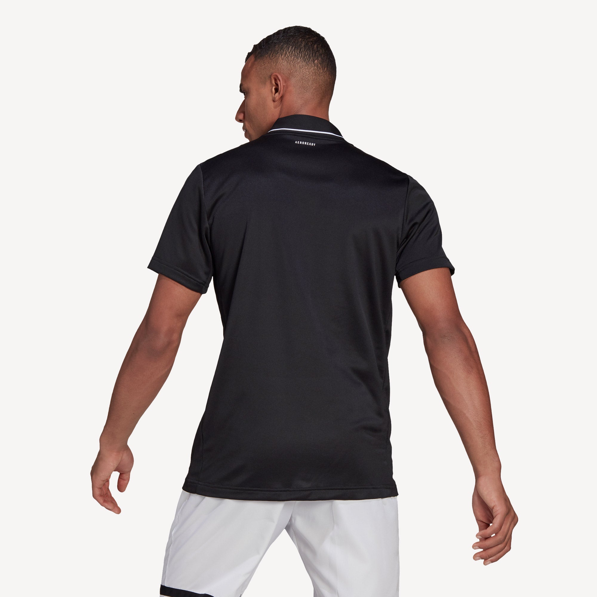 adidas Club Men's Rib Tennis Polo Black (2)