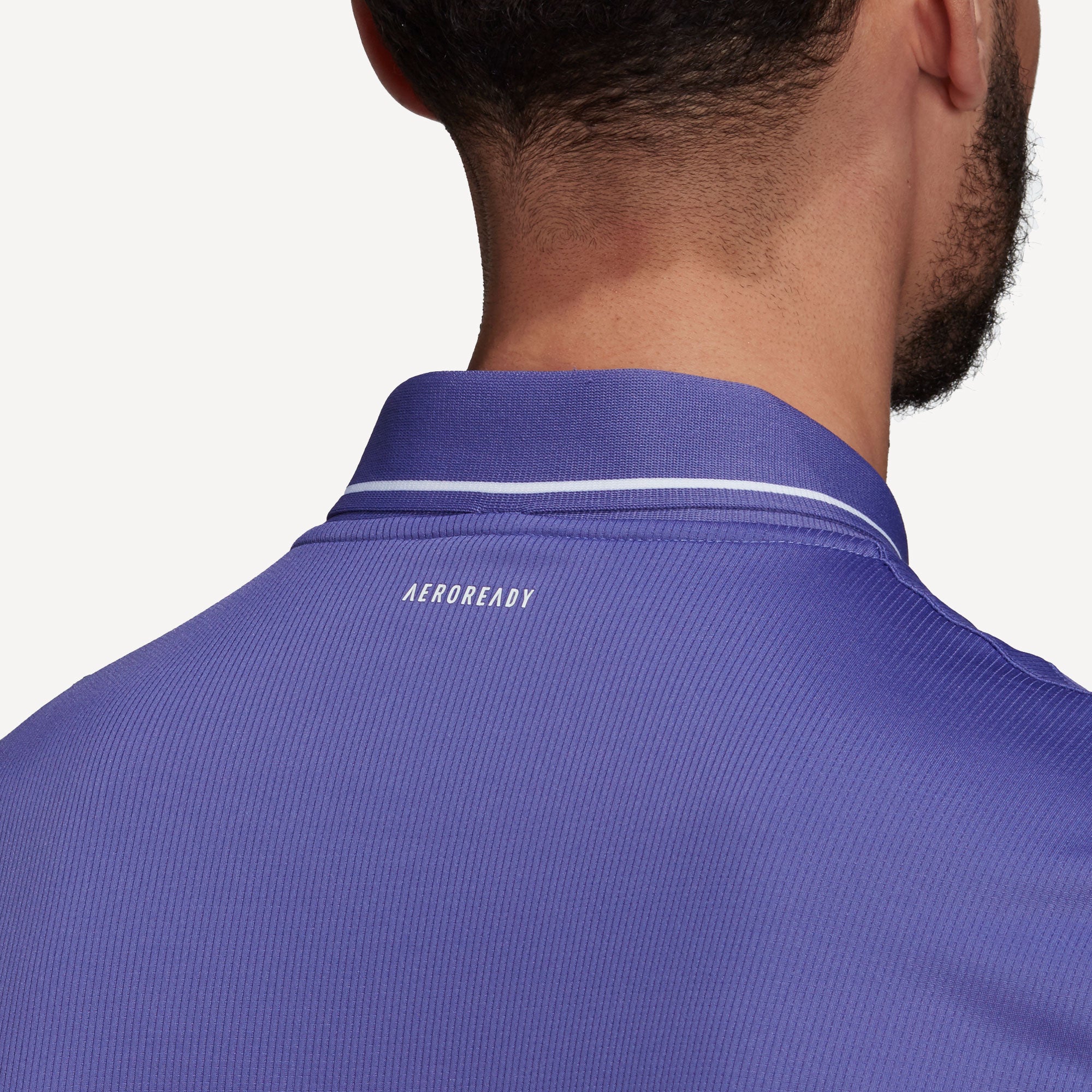 adidas Club Men's Rib Tennis Polo Purple (5)