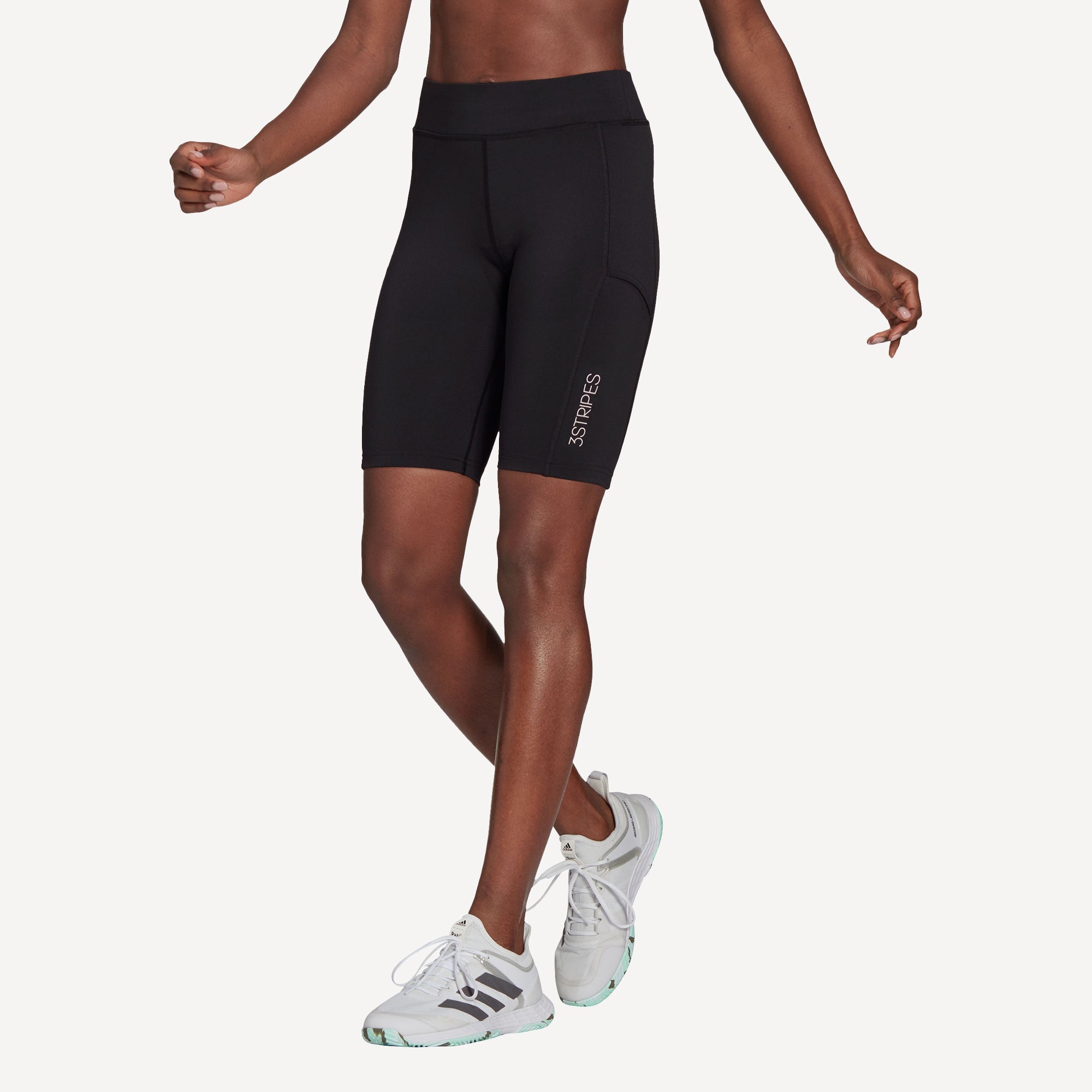 adidas Club Women's Short Tennis Tights Black (1)