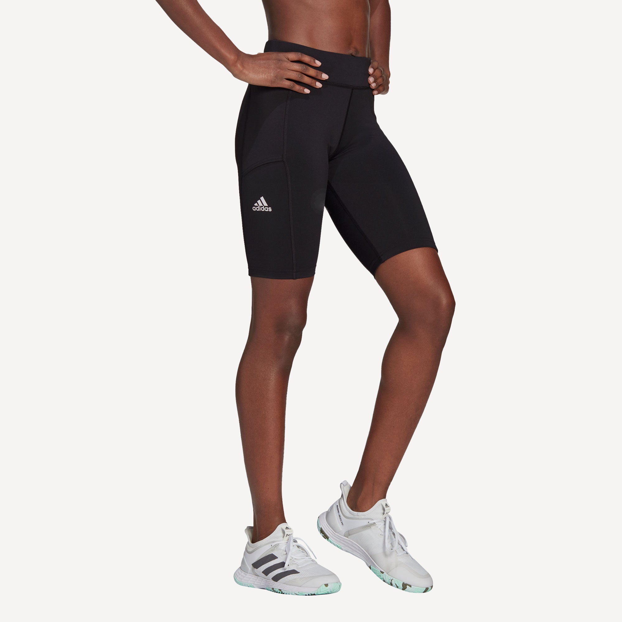 adidas Club Women's Short Tennis Tights Black (3)