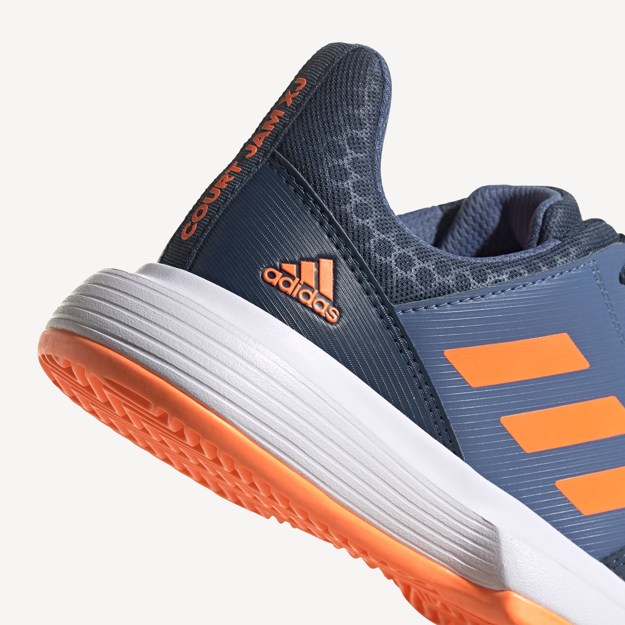 adidas CourtJam Kids' Tennis Shoes Blue (8)