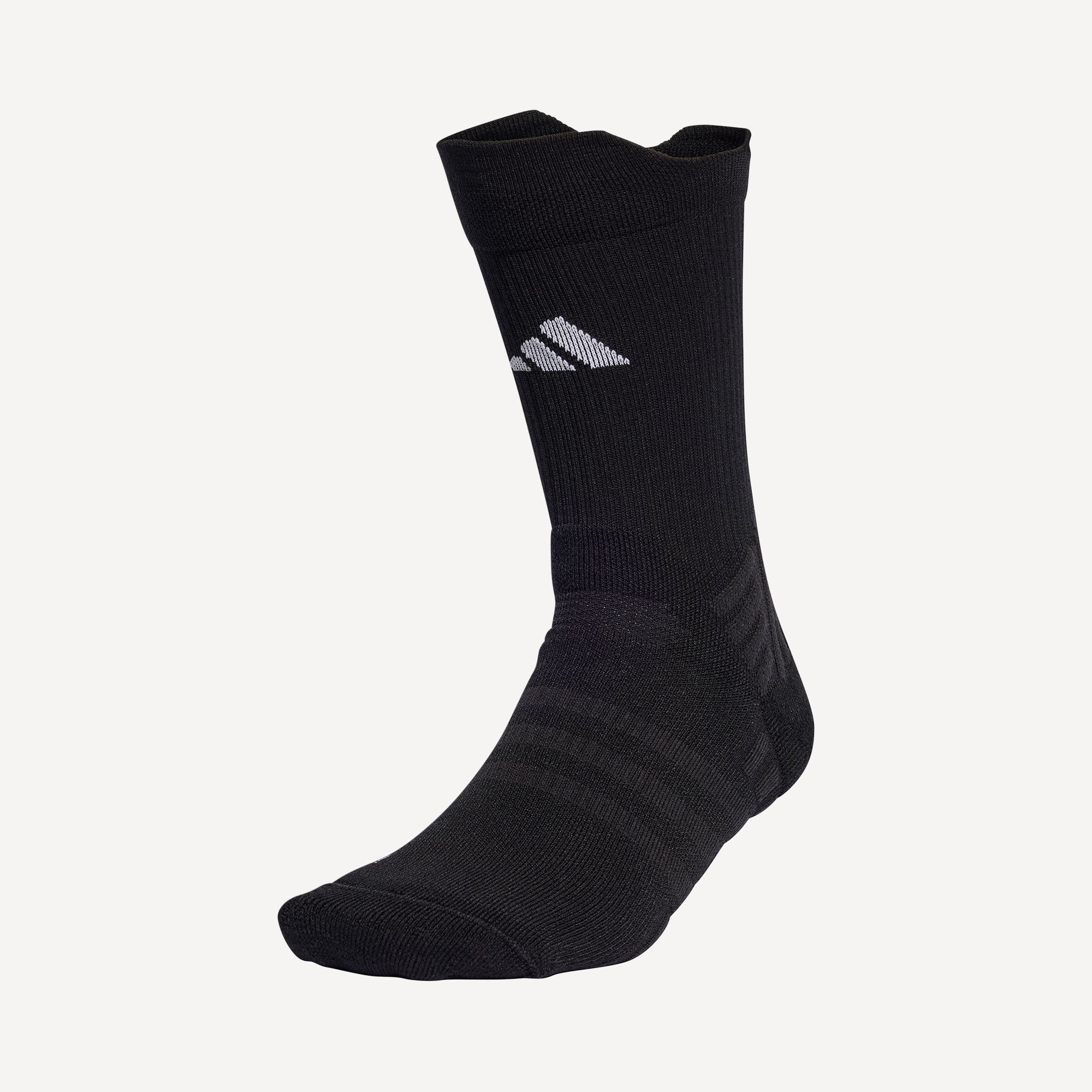 adidas Cushioned Tennis Crew Socks 1 Pair Black (1)