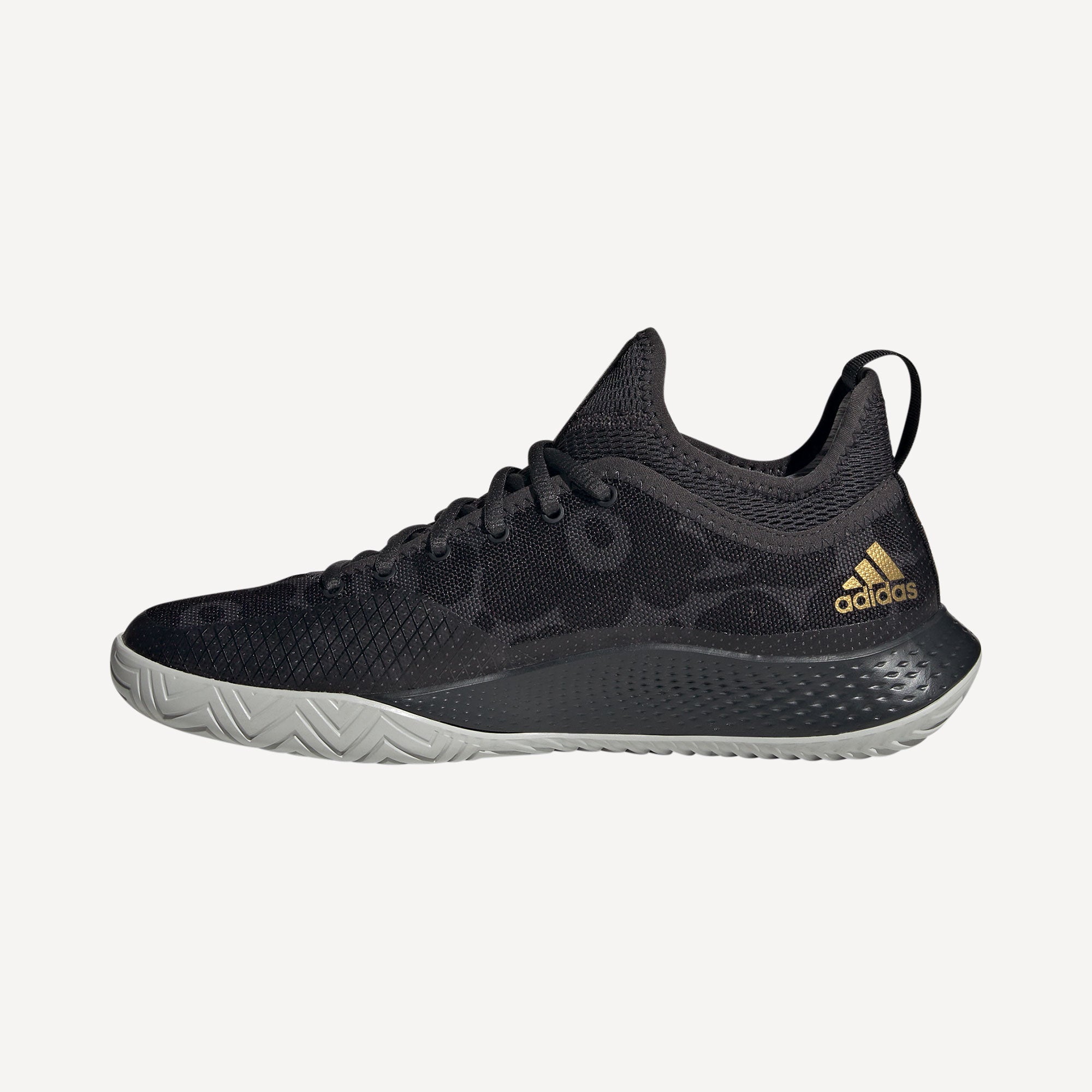 adidas Defiant Generation Women's Hard Court Tennis Shoes Black (3)