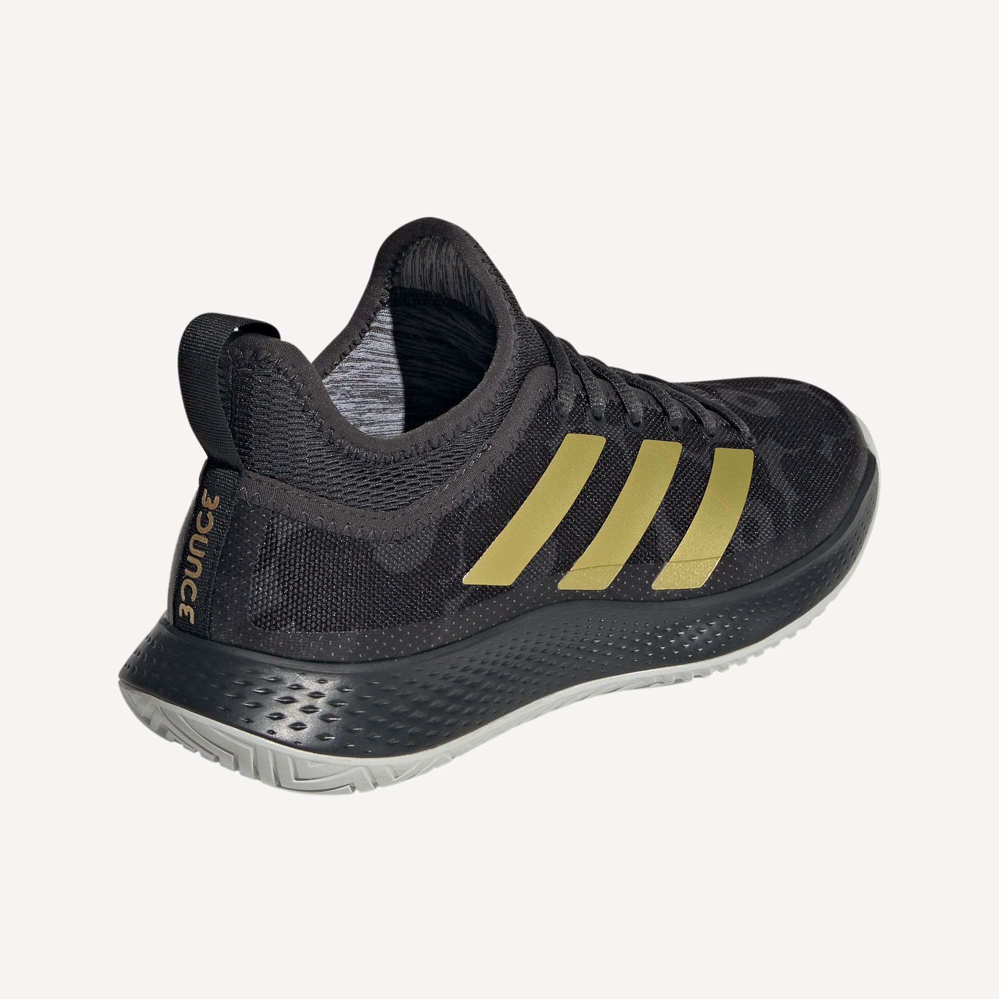 adidas Defiant Generation Women's Hard Court Tennis Shoes Black (6)